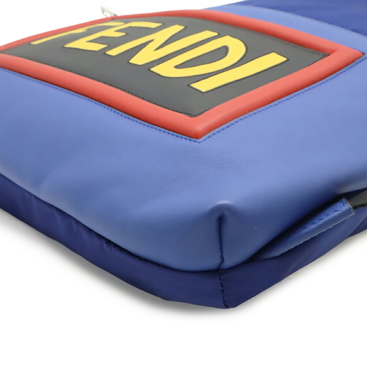 Fendi Multi-Color Nylon Leather Backpack (Pre-Owned)
