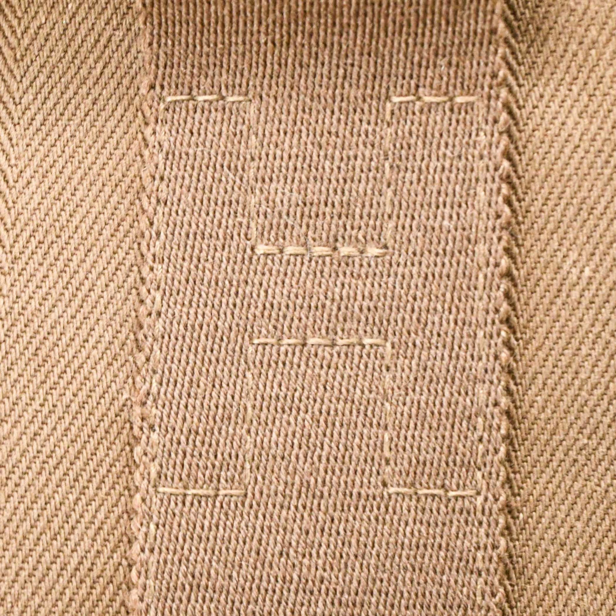 Hermes Etoupe Gray Leather Handbag Pouch (Pre-Owned)