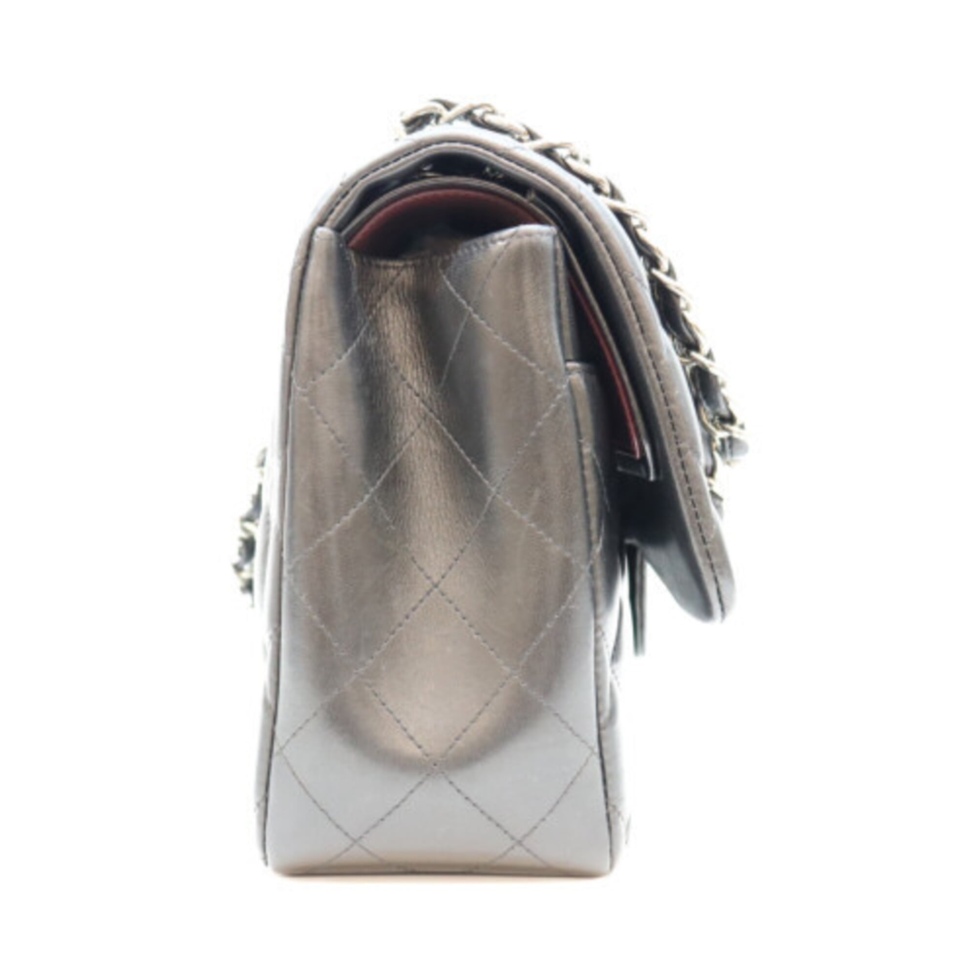 Chanel Brown Leather Shoulder Bag (Pre-Owned)