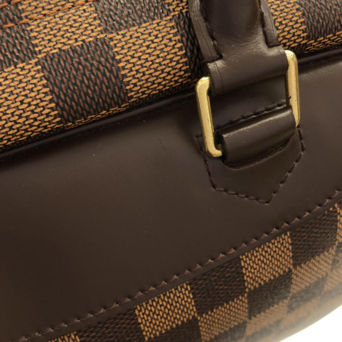 Louis Vuitton Brown Coated Canvas Handbag (Pre-Owned)