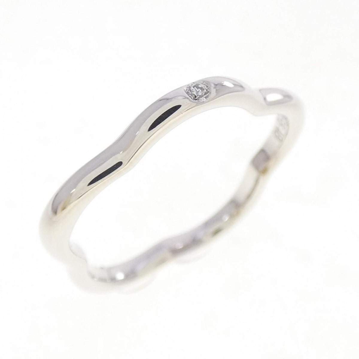 Chanel White Gold (18K) Band Ring (Pre-Owned)