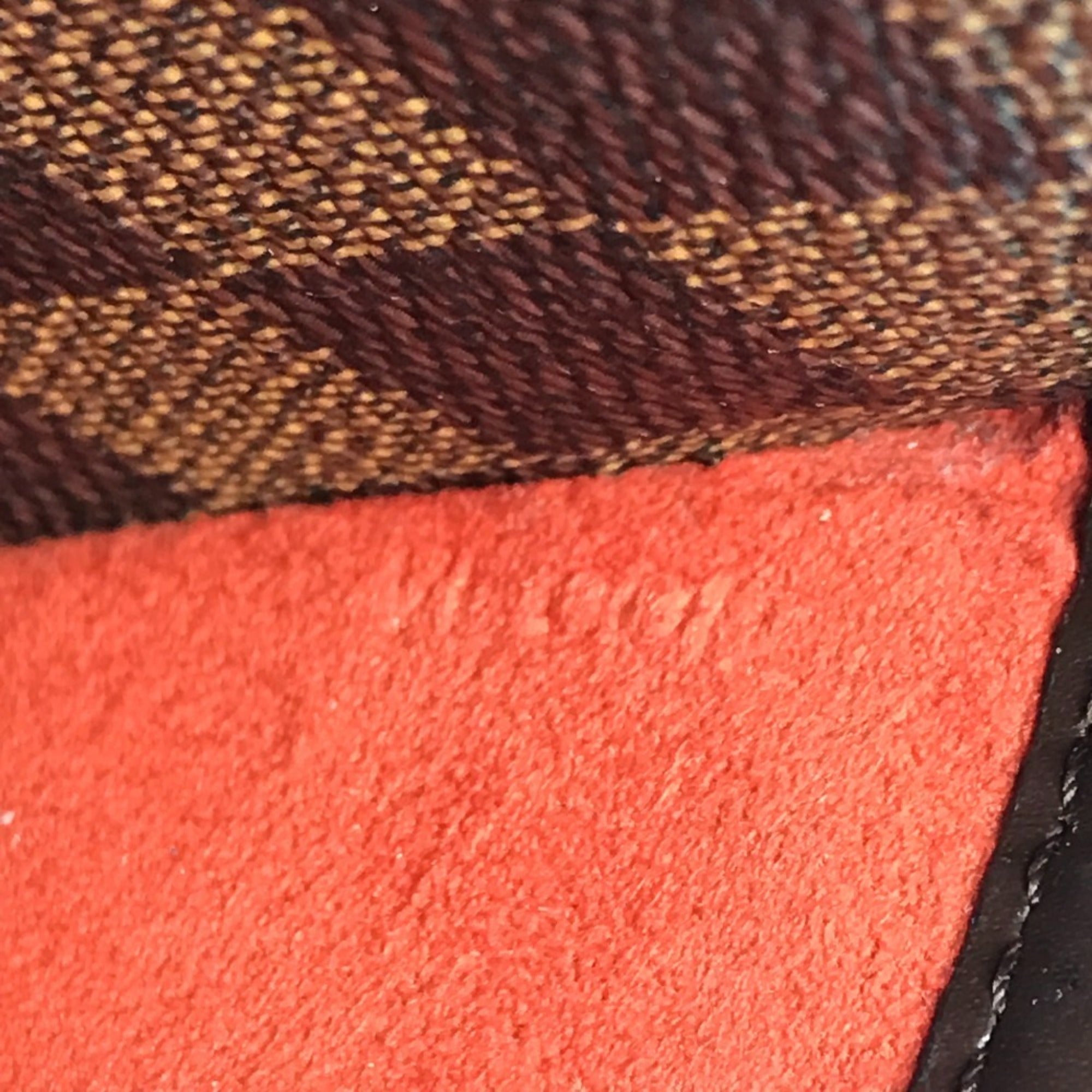 Louis Vuitton Brown Damier Canvas Pochette Shoulder Bag (Pre-Owned)