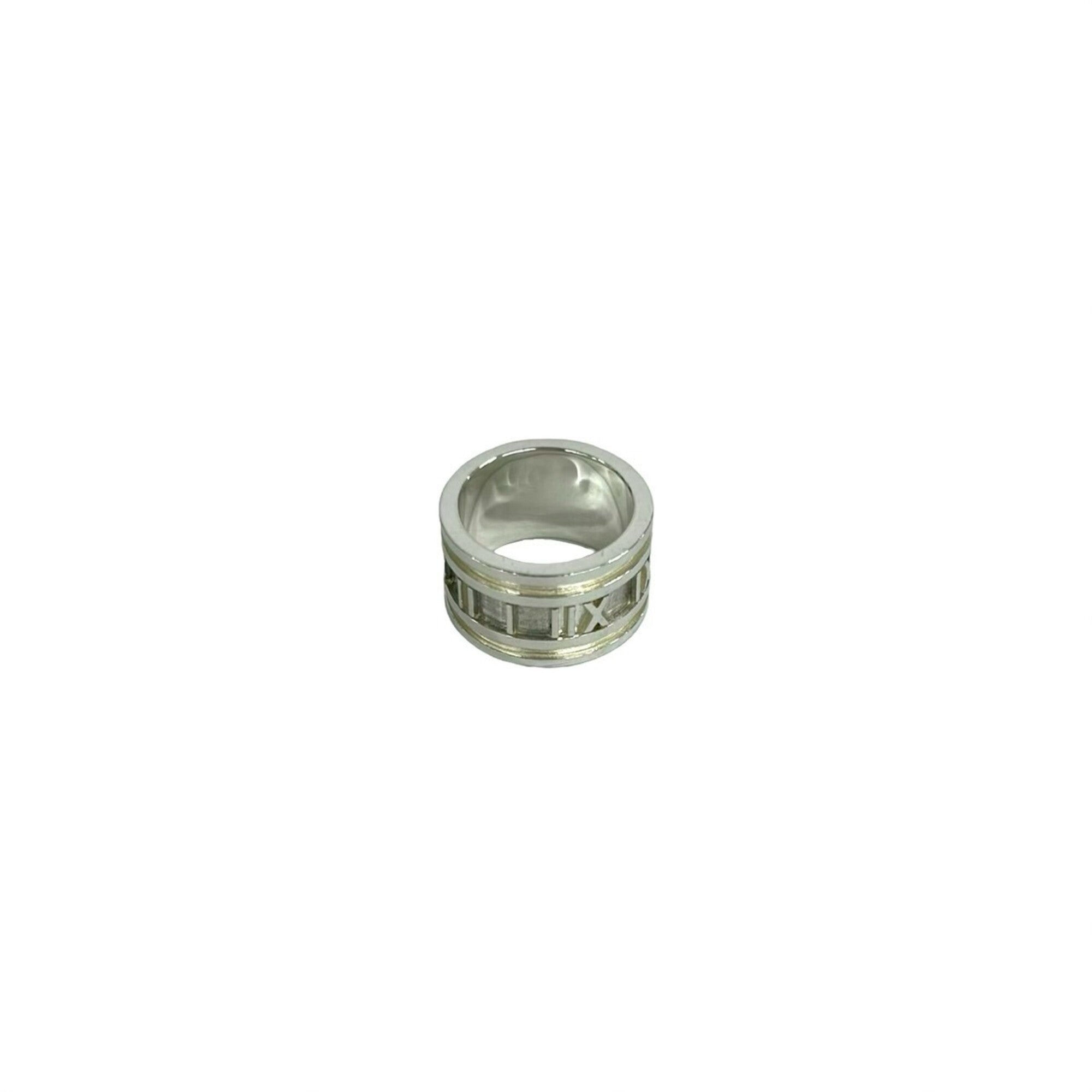 Tiffany Silver Silver 925 Band Ring (Pre-Owned)