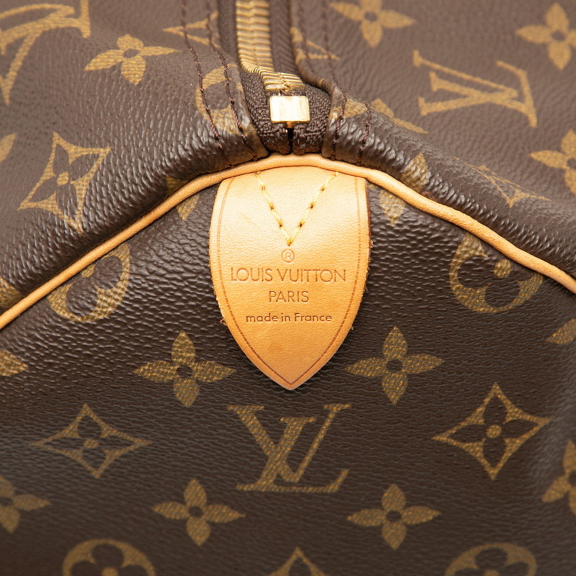 Louis Vuitton Brown Pvc Leather Boston Bag Handbag (Pre-Owned)