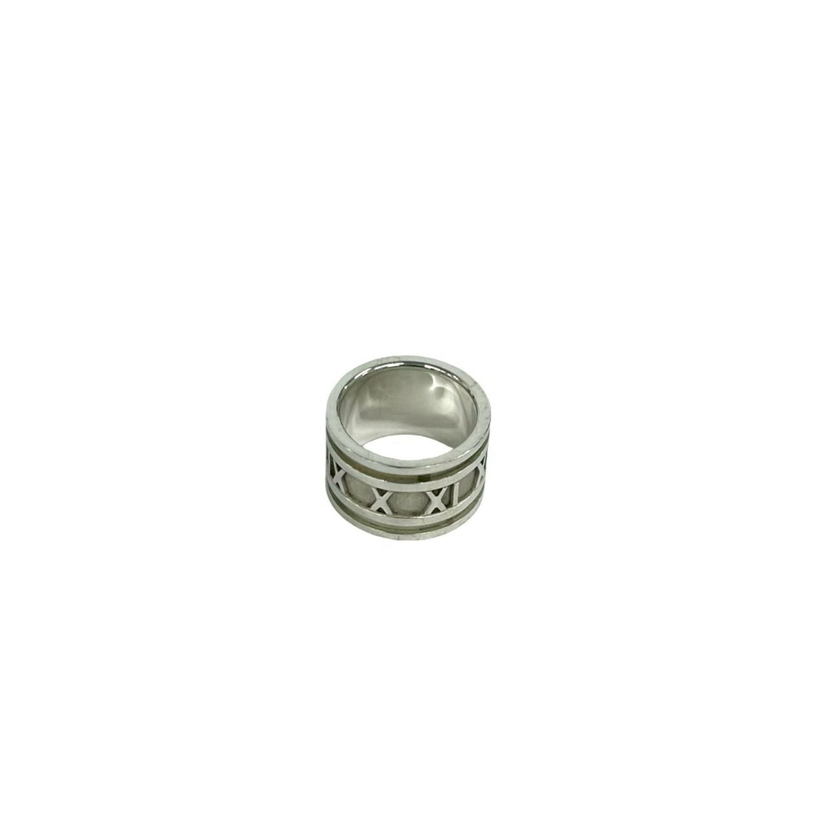 Tiffany Silver Silver 925 Band Ring (Pre-Owned)