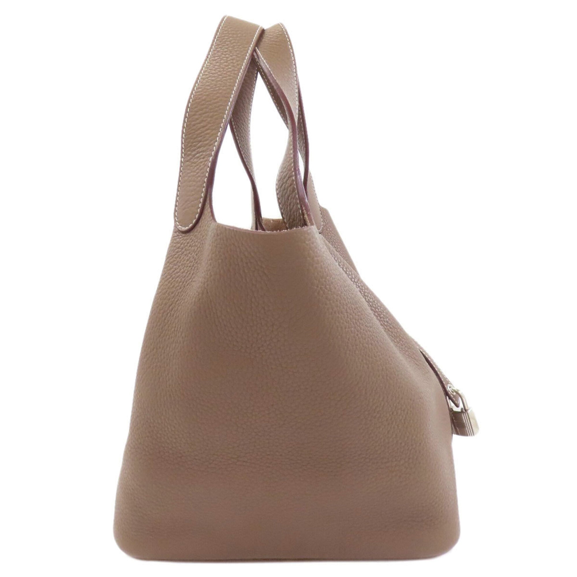 Hermes Picotin Etoupe Gray Handbag (Pre-Owned)