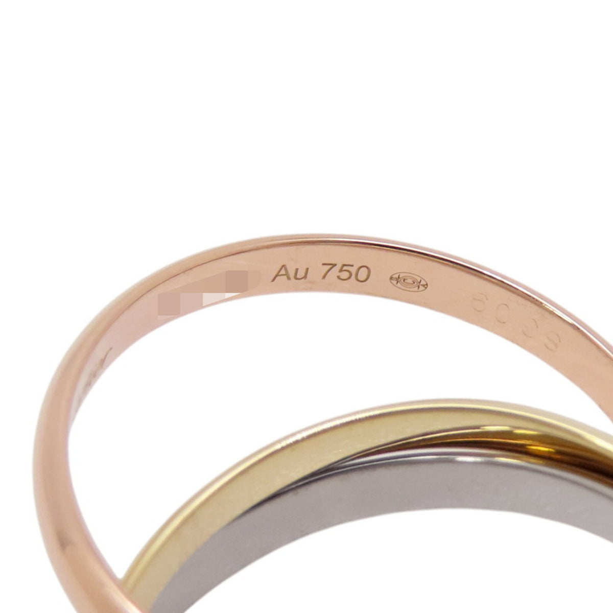 Cartier Yellow Gold (18K) Pink Gold (18K) White Gold (18K) Band Ring (Pre-Owned)