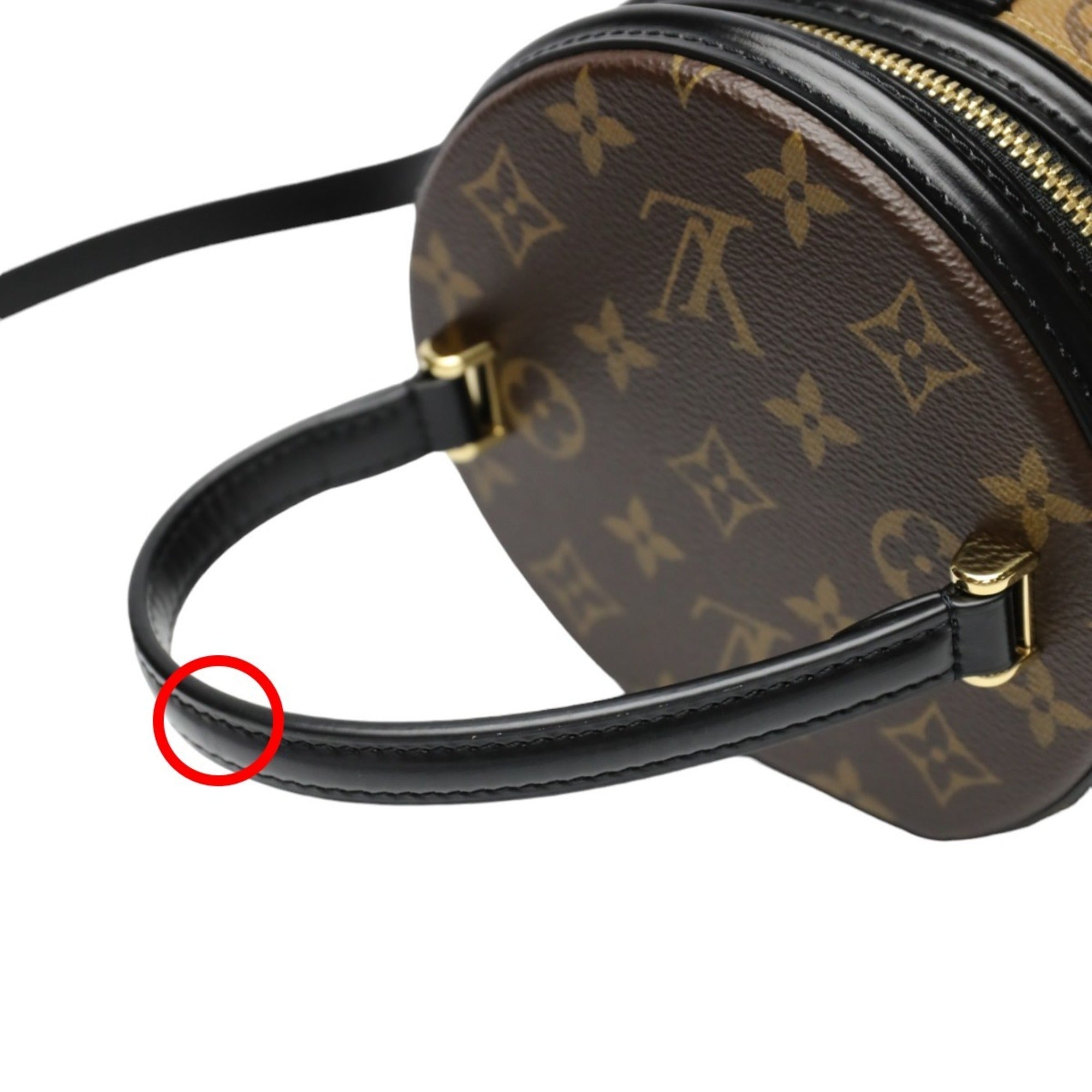Louis Vuitton Brown Monogram Canvas Shoulder Bag (Pre-Owned)