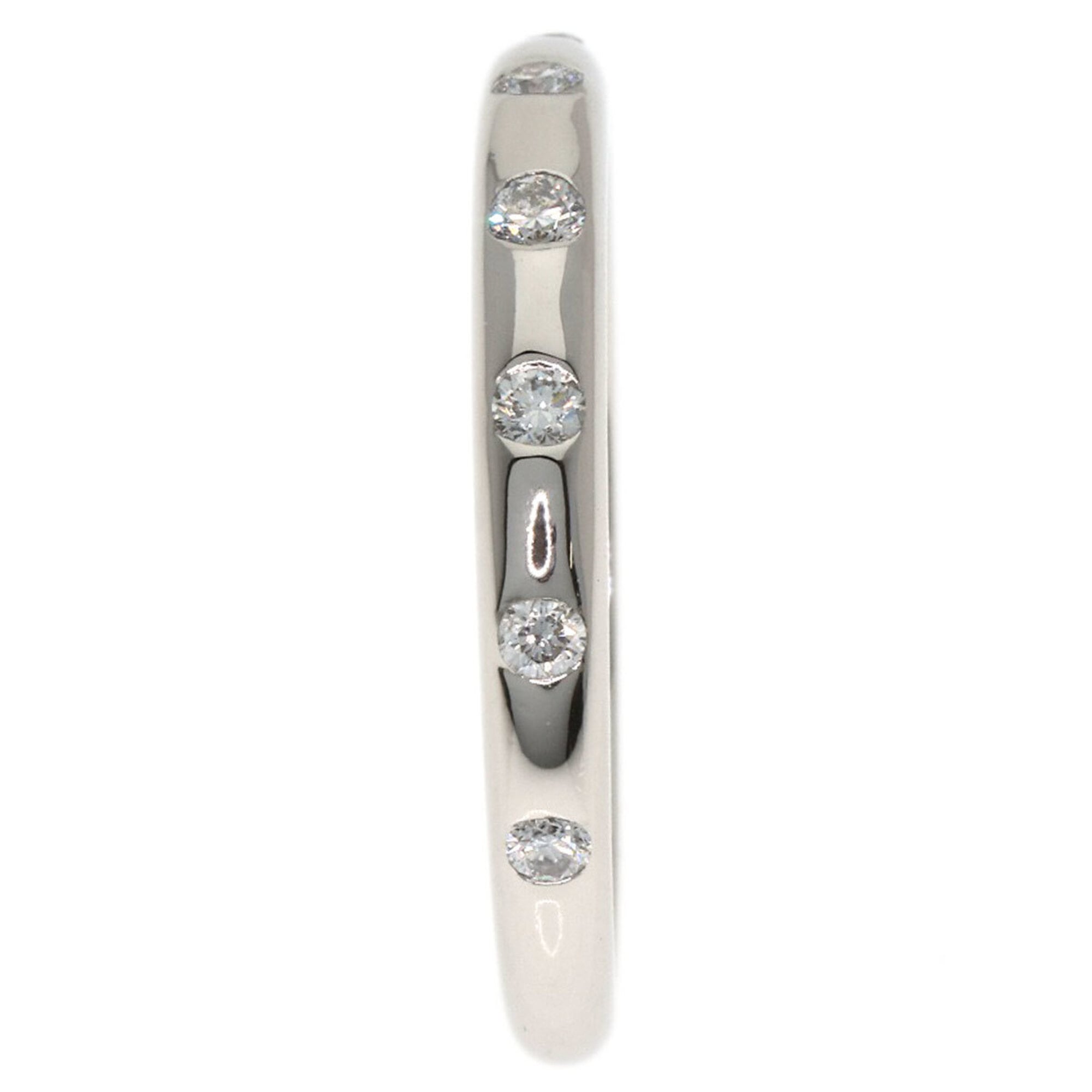 Bvlgari Platinum Platinum 950 Band Ring (Pre-Owned)