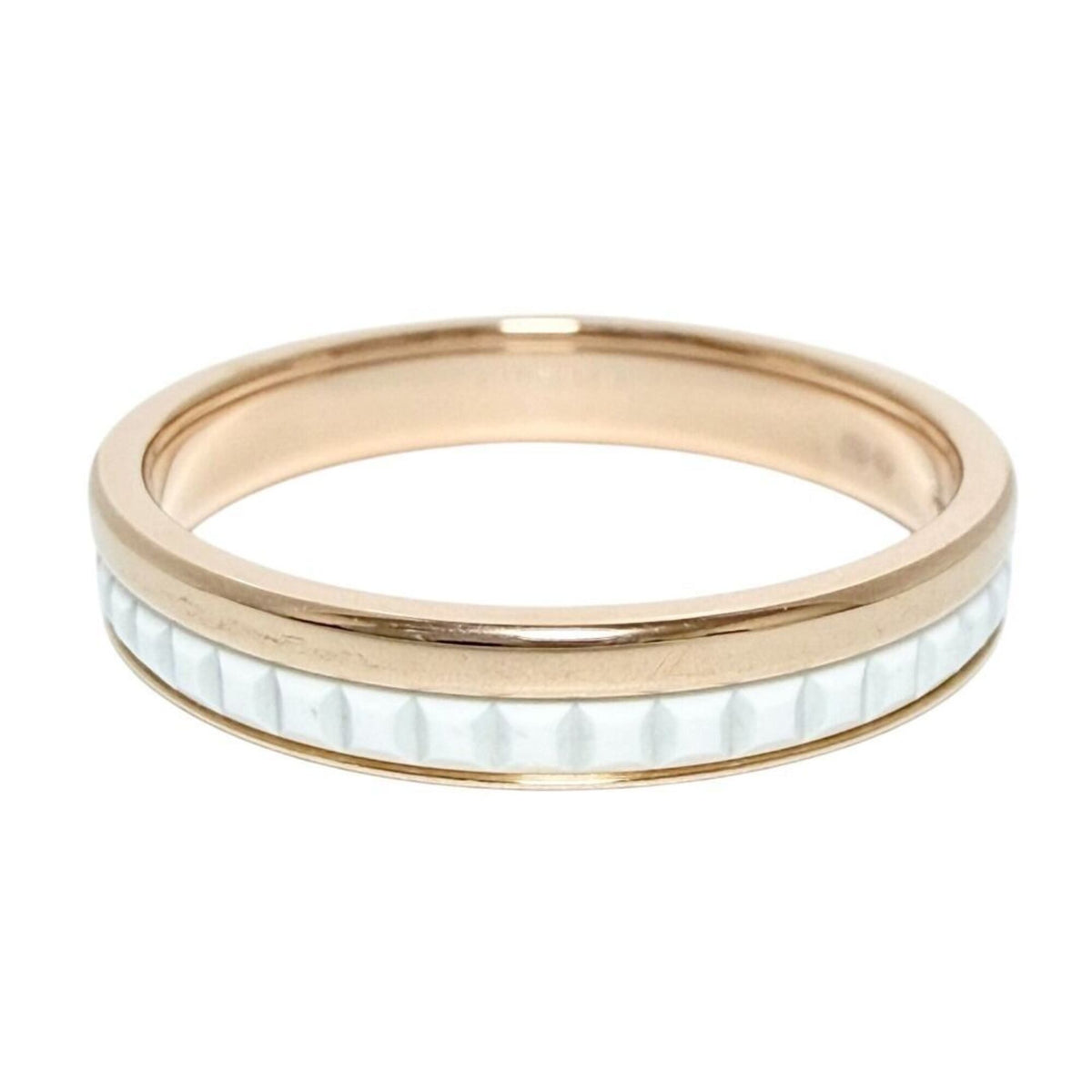 Boucheron Pink Gold (18K) Ceramic Band Ring (Pre-Owned)