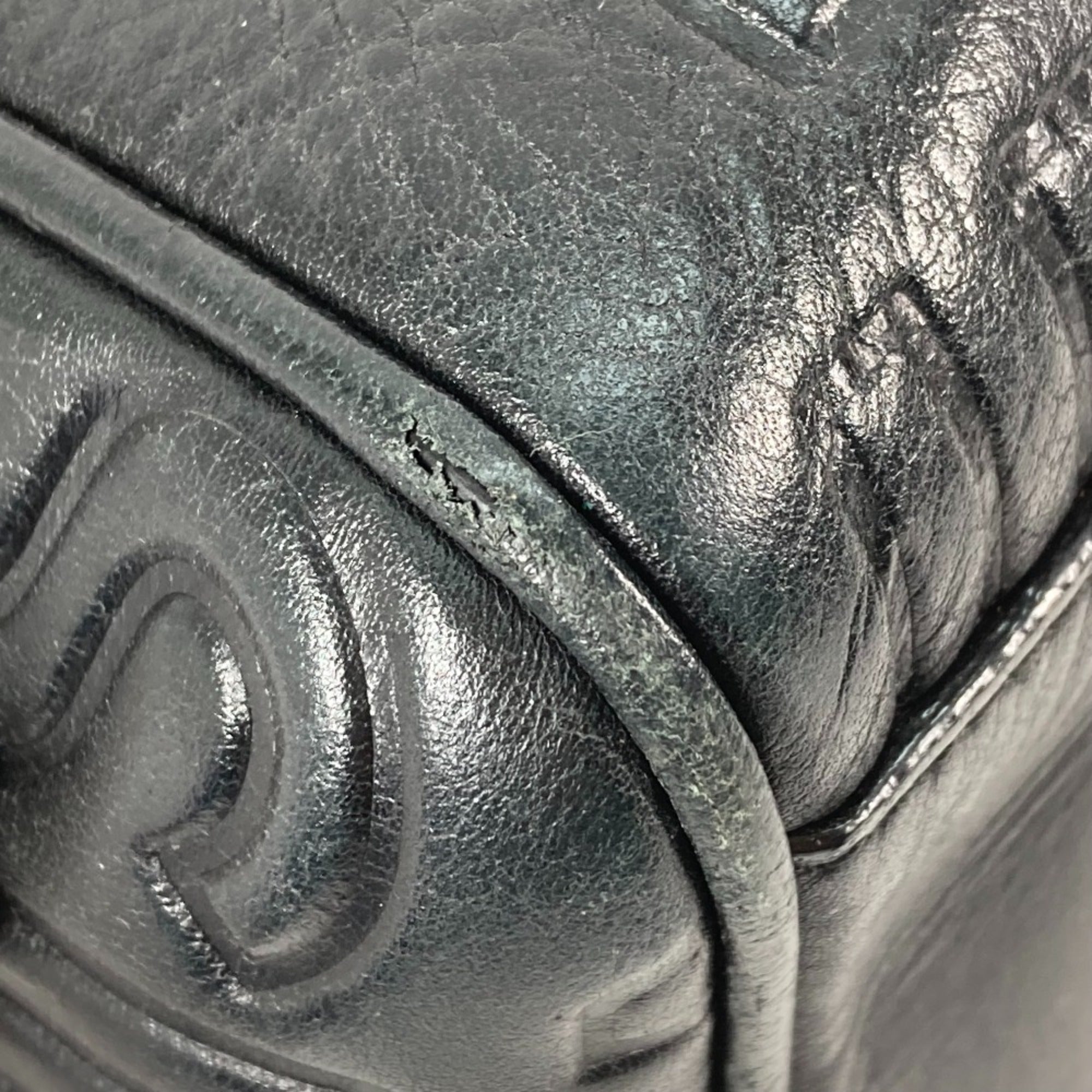Louis Vuitton Black Galle Monogram Monogram Handbag Shoulder Bag (Pre-Owned)