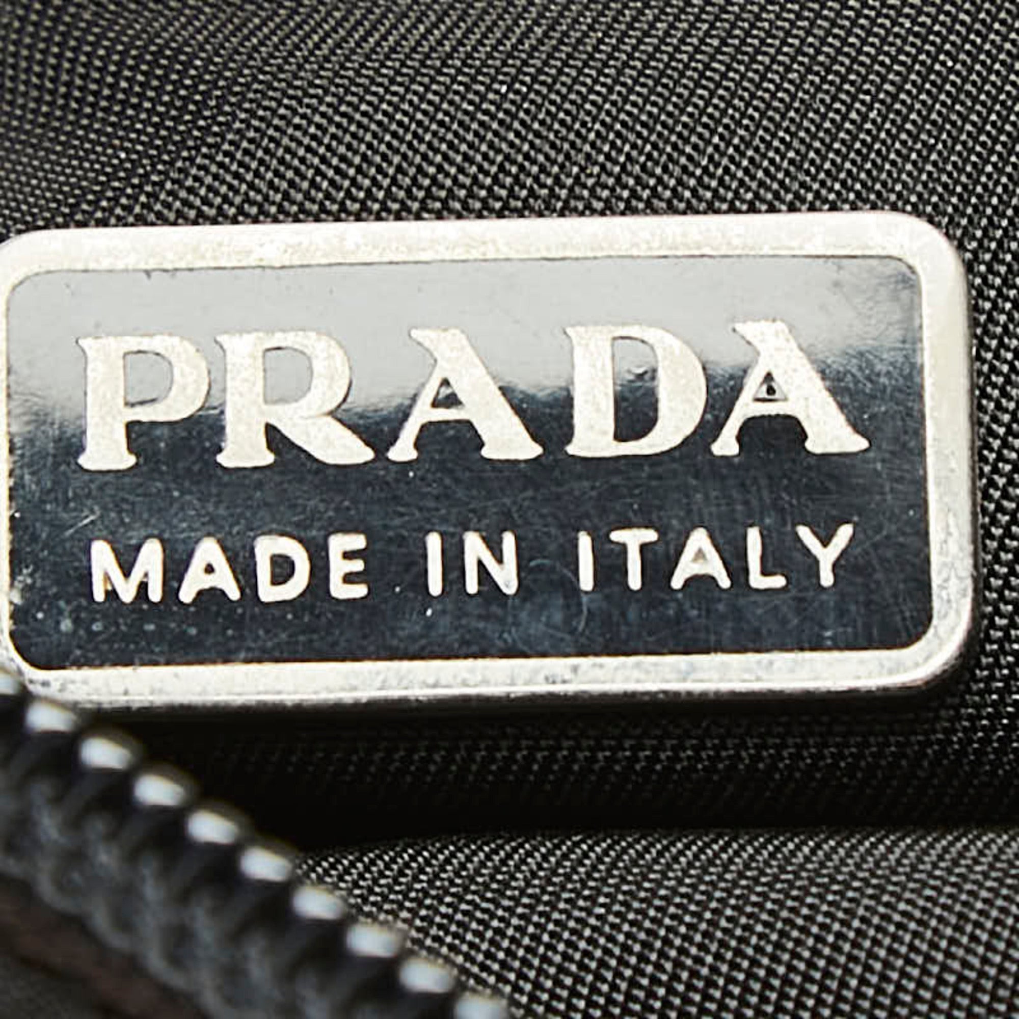 Prada Black Nylon Handbag (Pre-Owned)