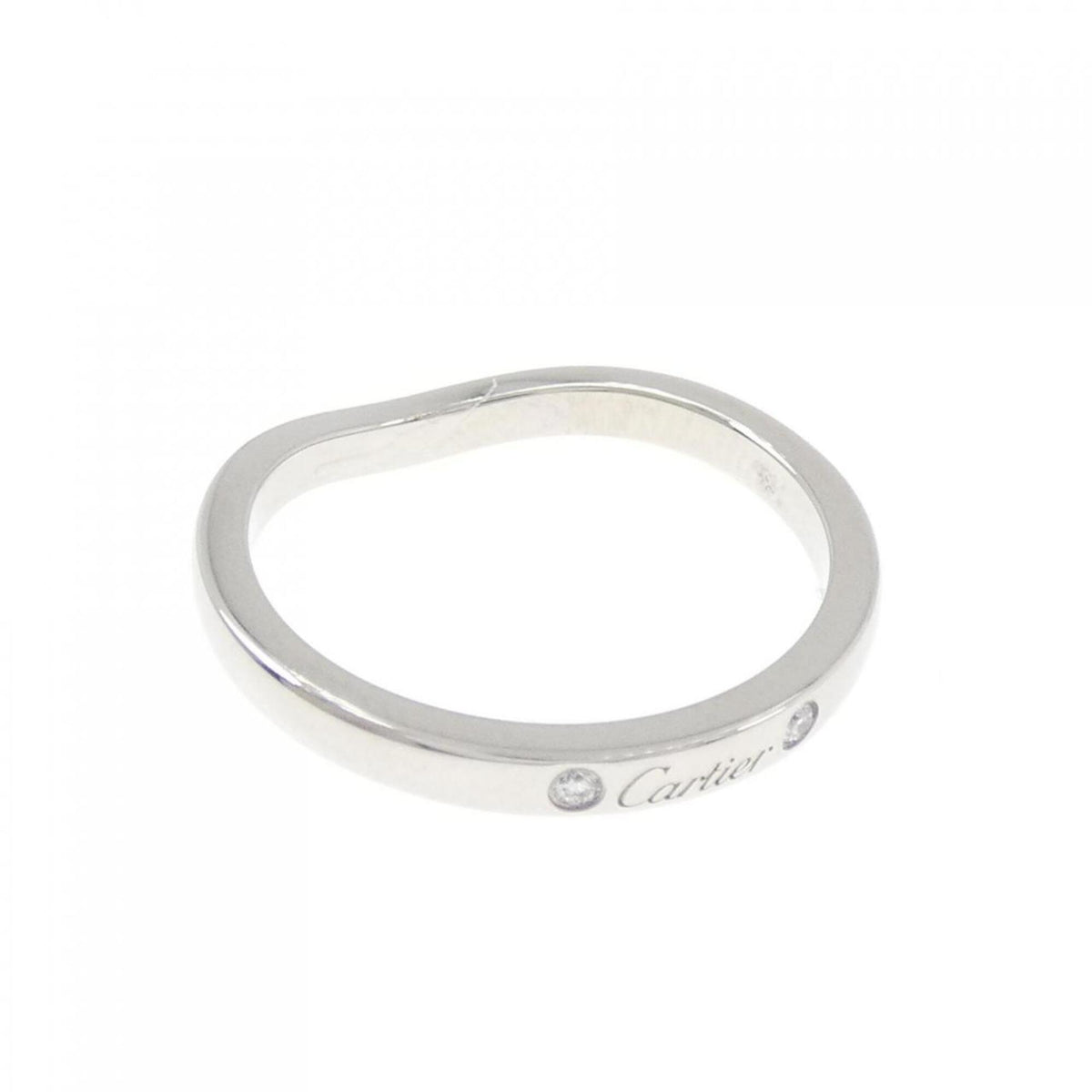 Cartier Platinum 950 Band Ring (Pre-Owned)
