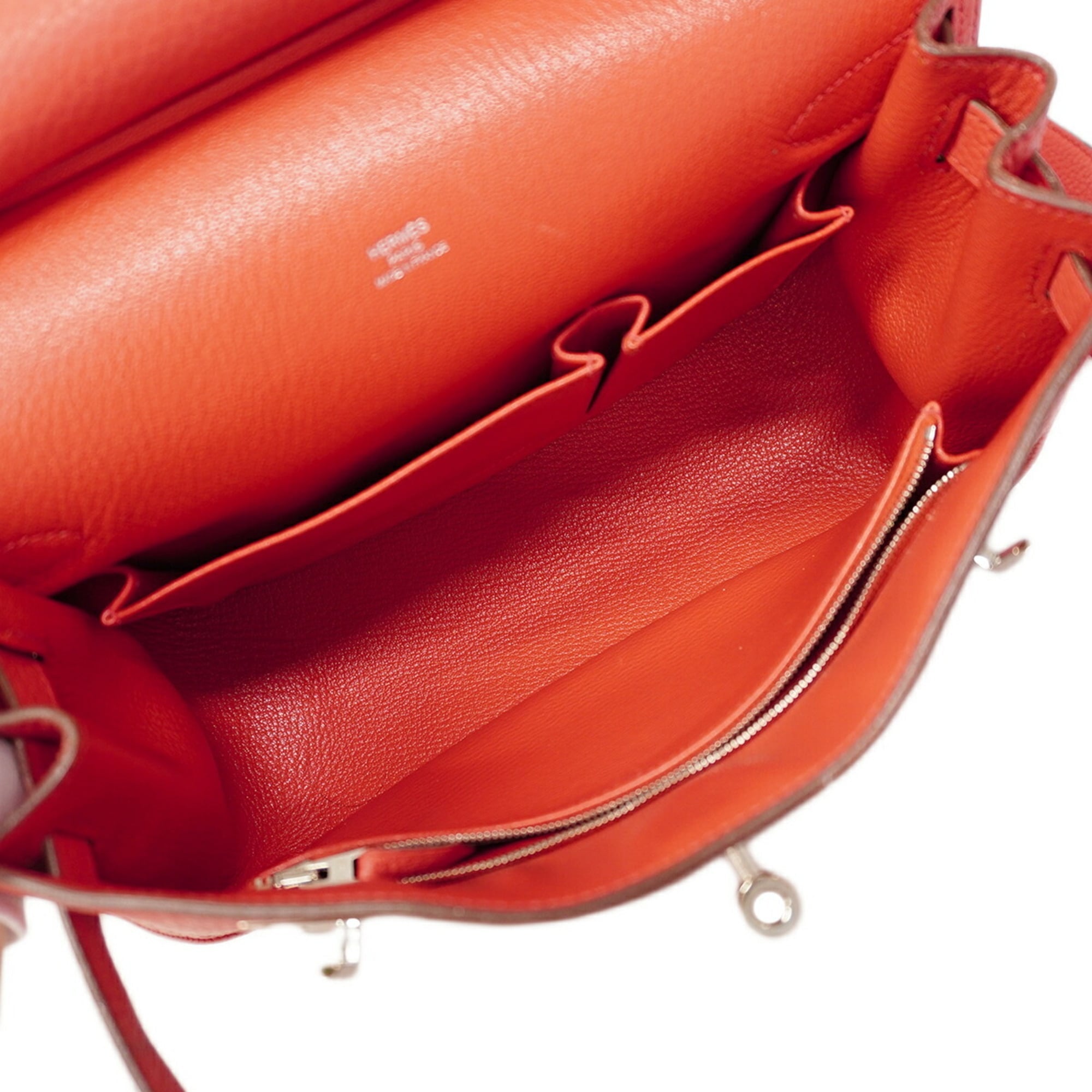 Hermes Bougainvillier Taurillon Clemence Leather Shoulder Bag (Pre-Owned)