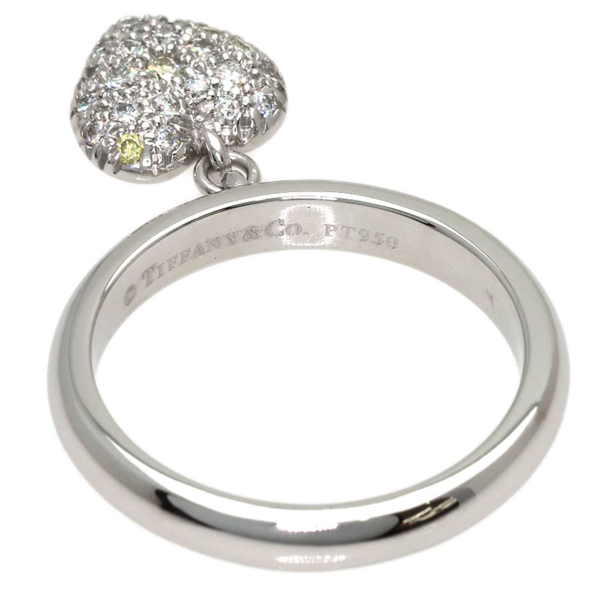 Tiffany Platinum 950 Band Ring (Pre-Owned)