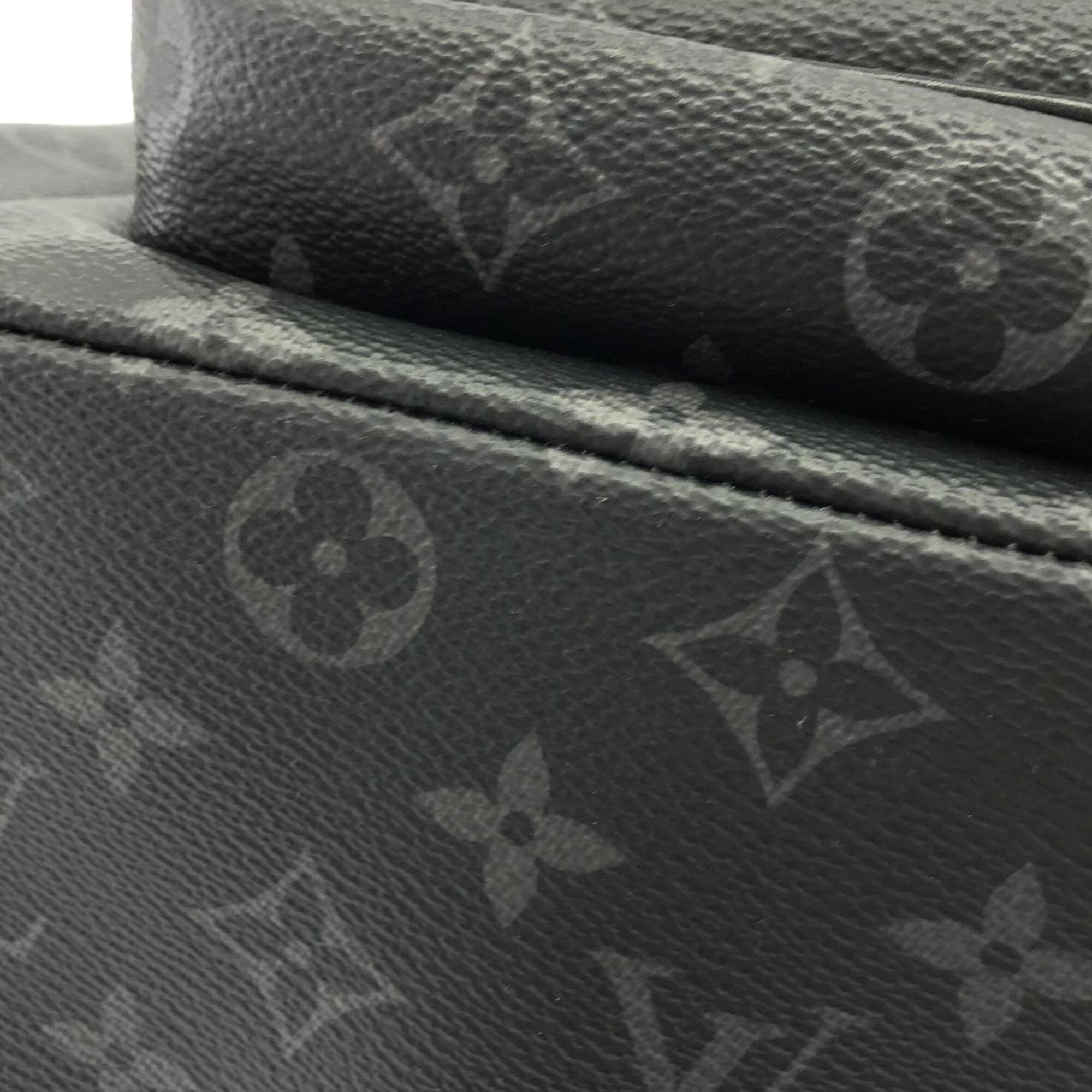 Louis Vuitton Monogram Eclipse Black Coated Canvas Backpack (Pre-Owned)