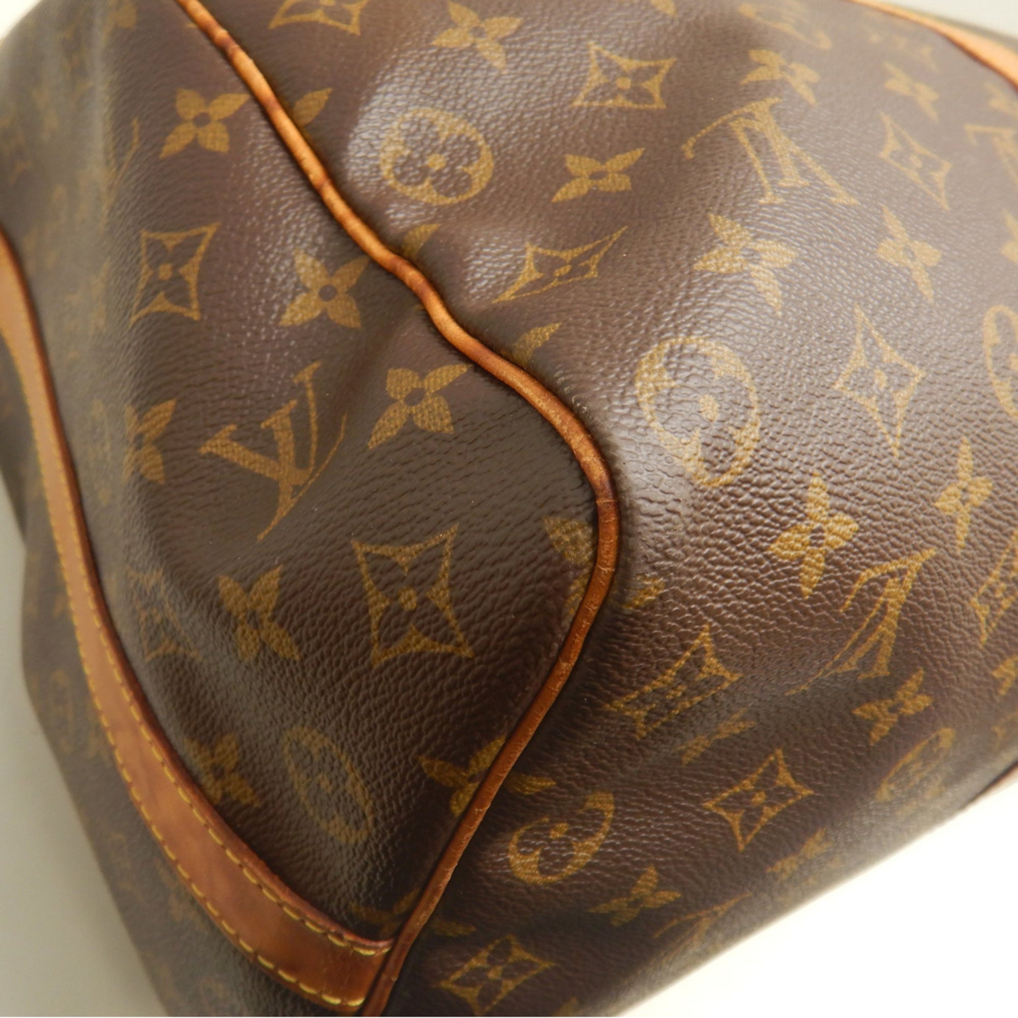 Louis Vuitton Brown Monogram Boston Bag (Pre-Owned)