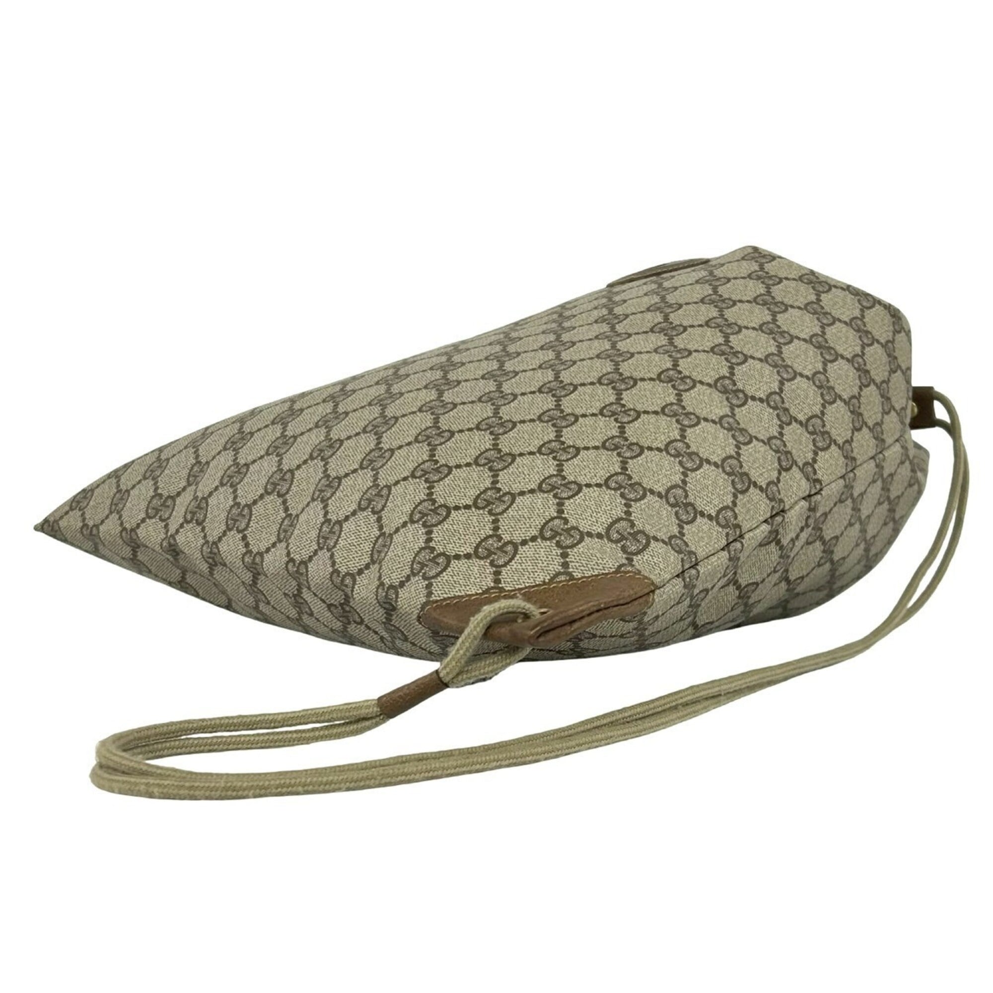 Gucci Brown Pvc Leather Shoulder Bag (Pre-Owned)