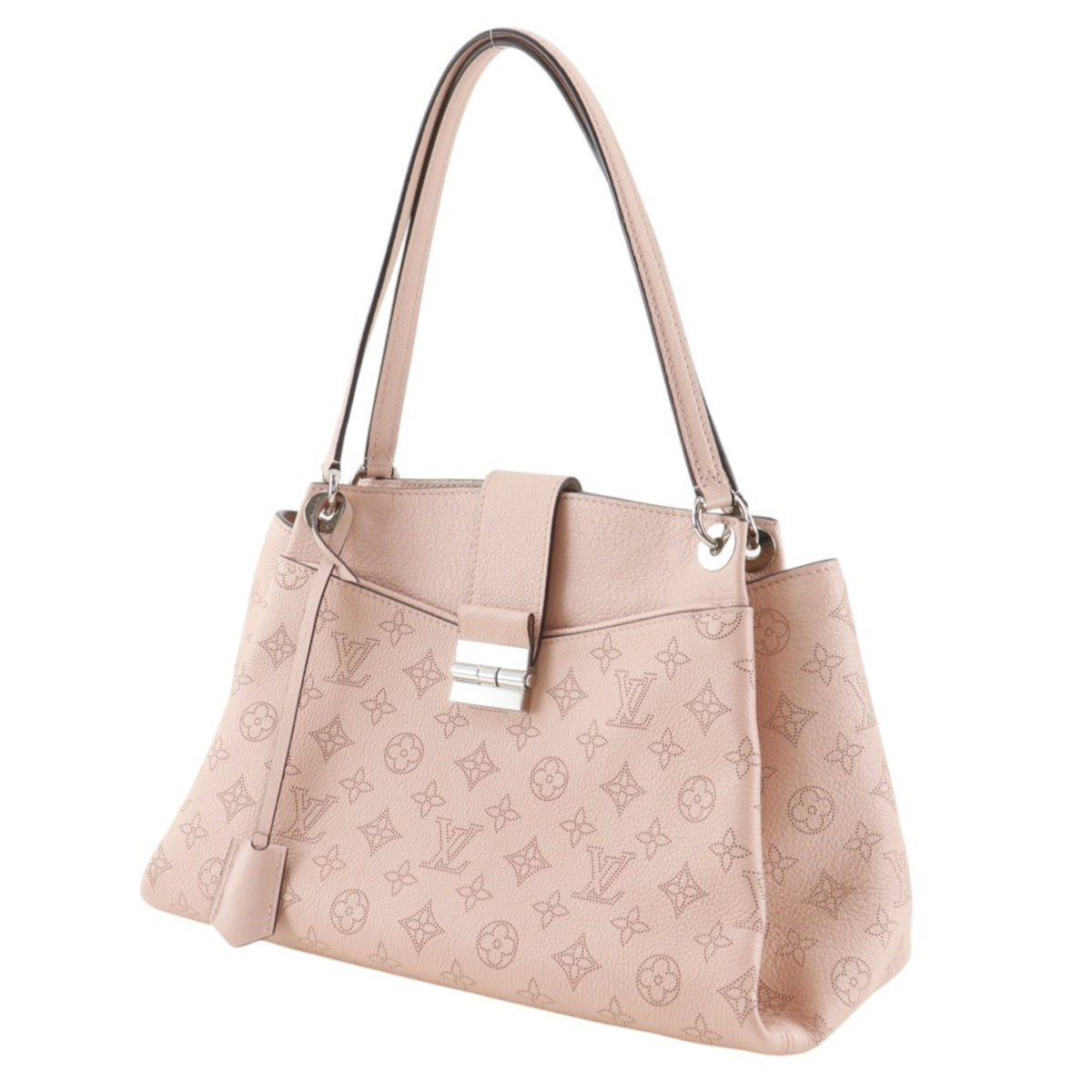 Louis Vuitton Magnolia Pink Monogram Mahina Leather Tote Bag (Pre-Owned)