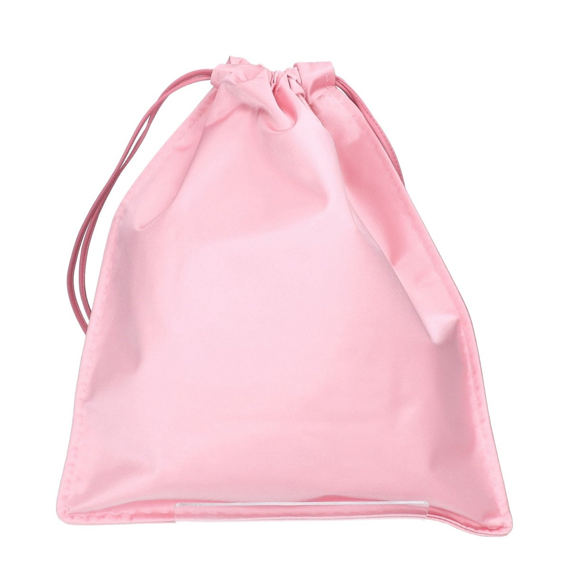 Prada Pink Silk Handbag Pouch (Pre-Owned)