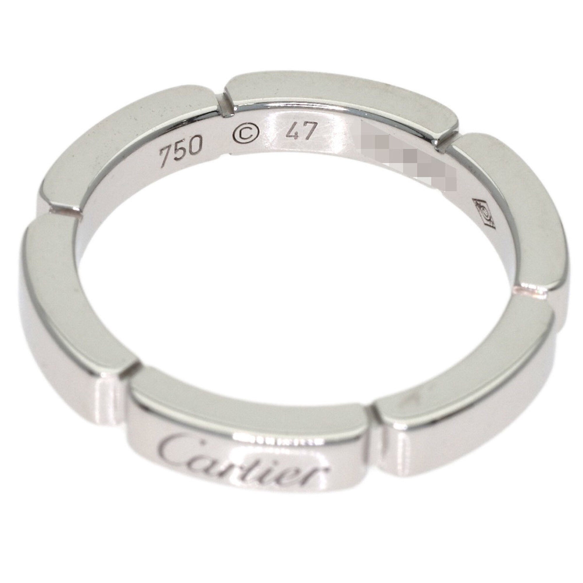Cartier White Gold (18K) Band Ring (Pre-Owned)