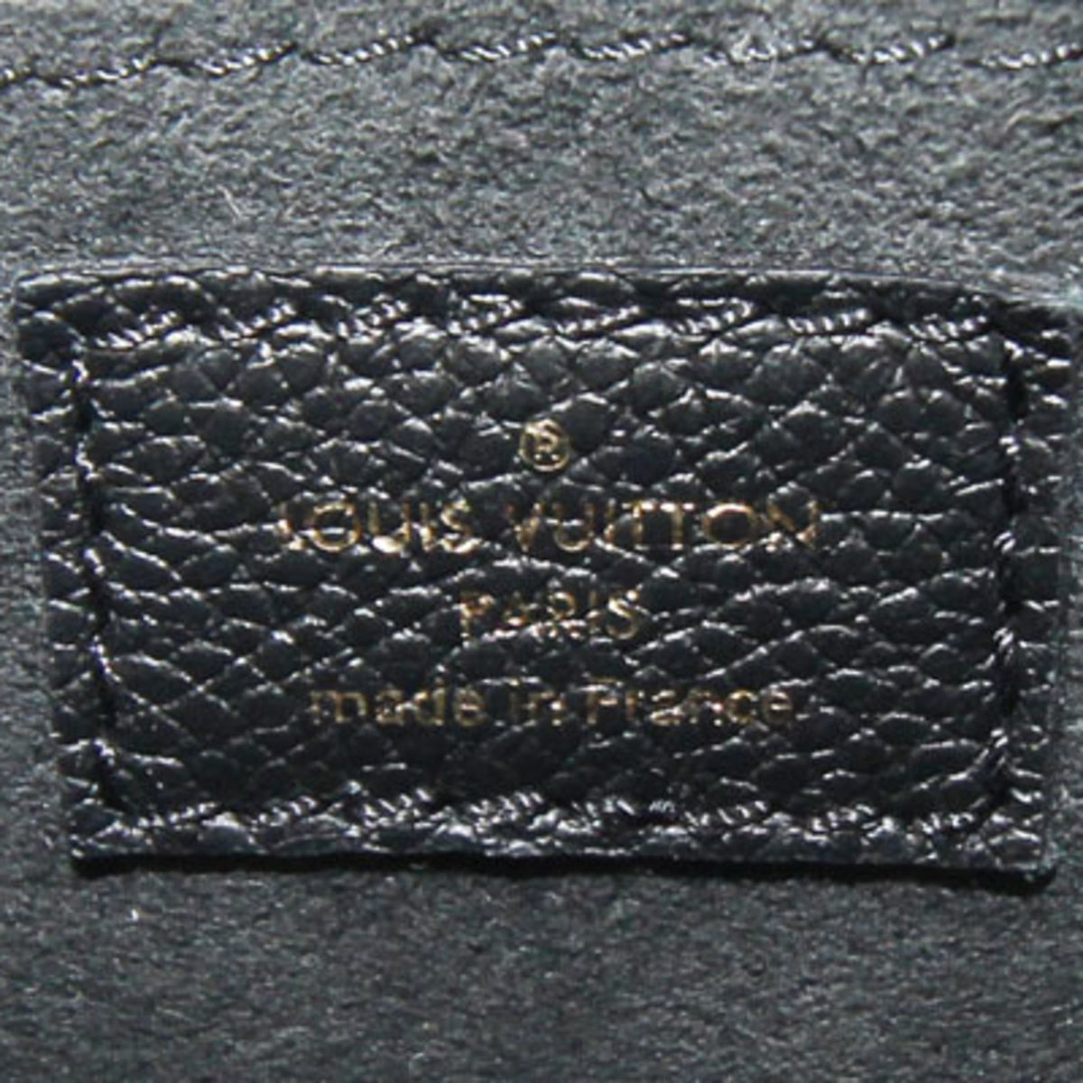 Louis Vuitton Black Monogram Noir Monogram Empreinte Leather Handbag Pochette Shoulder Bag (Pre-Owned)