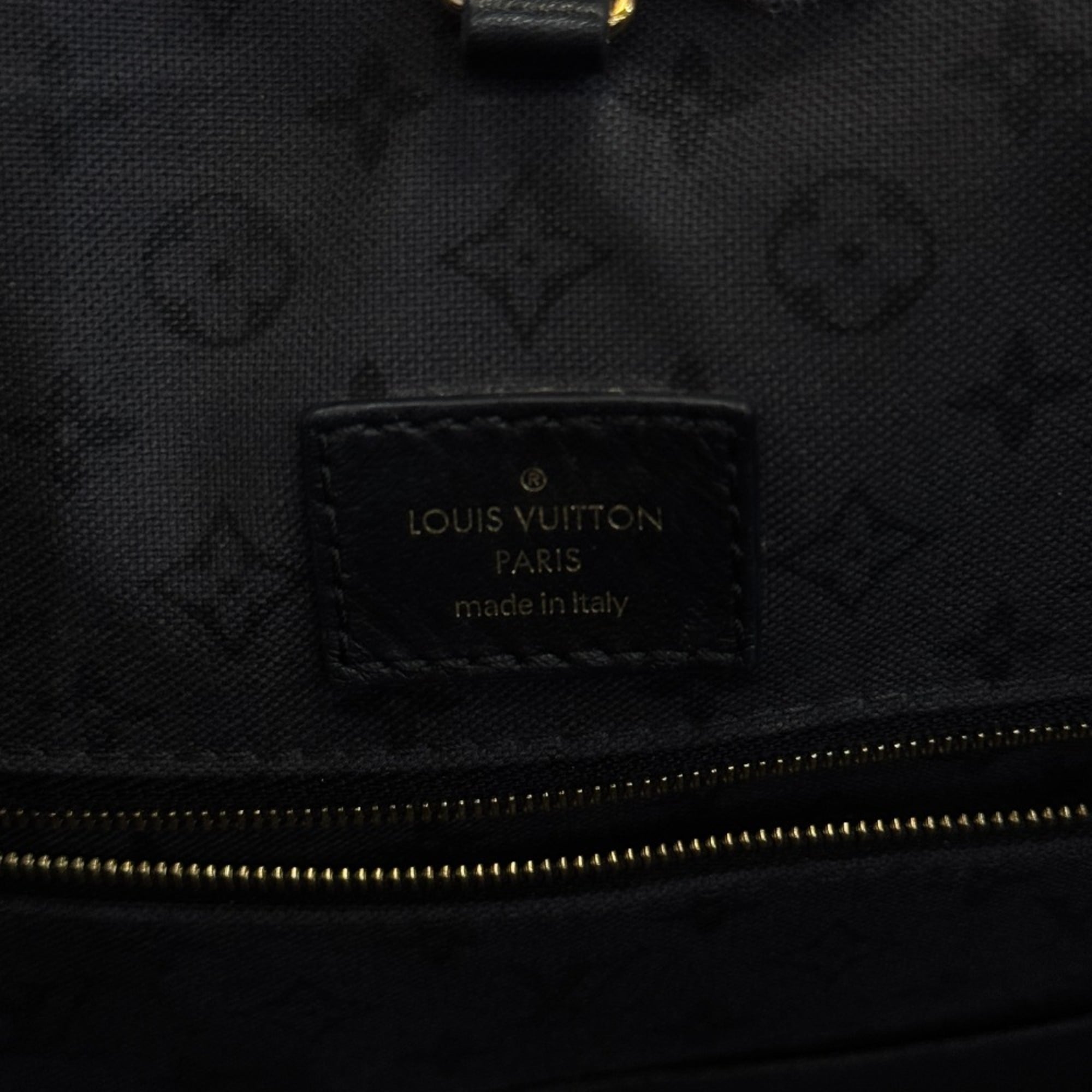 Louis Vuitton Beige Black Multi-Color Red Color Leather Handbag Shoulder Bag Tote Bag (Pre-Owned)