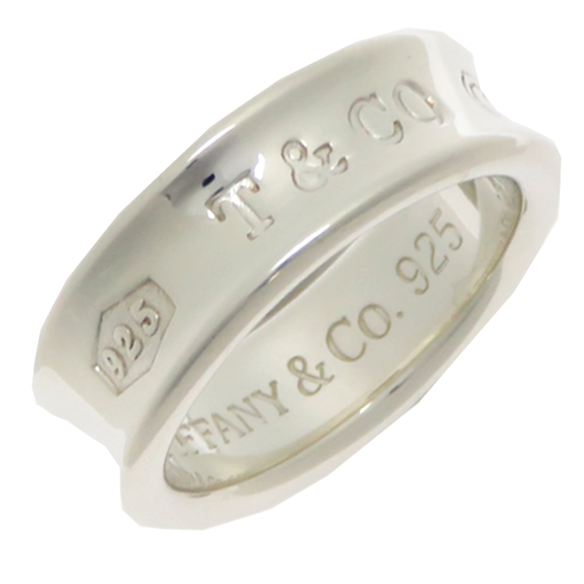 Tiffany Silver 925 Band Ring (Pre-Owned)