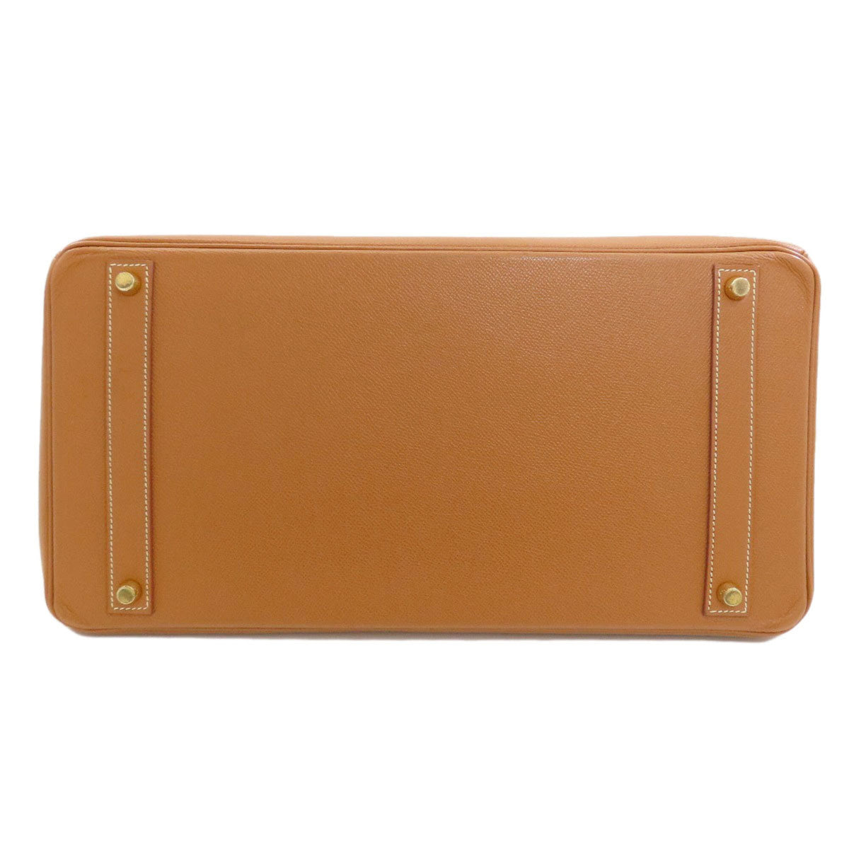 Hermes Gold Courchevel Leather Handbag (Pre-Owned)