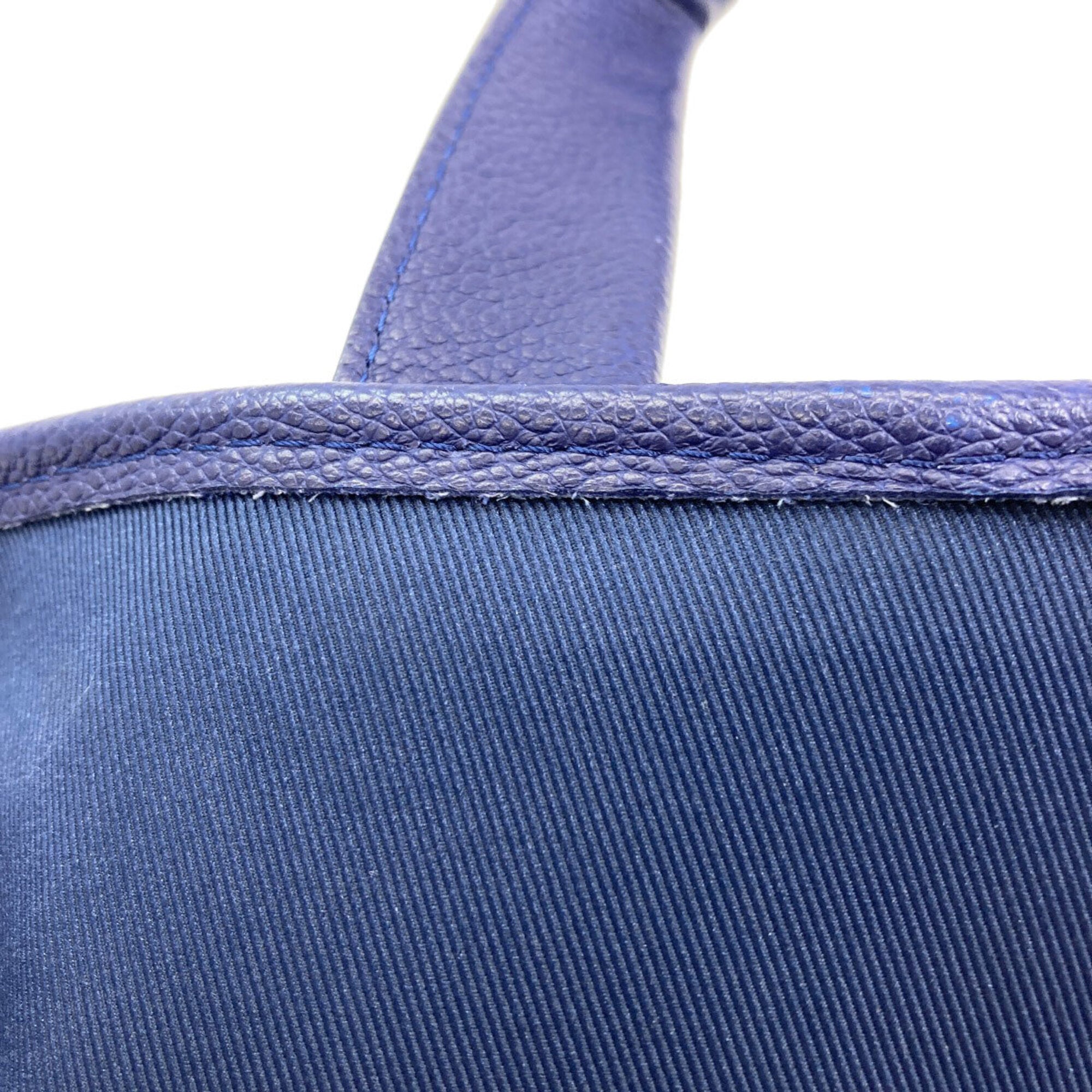 Louis Vuitton Blue Monogram Tote Bag (Pre-Owned)