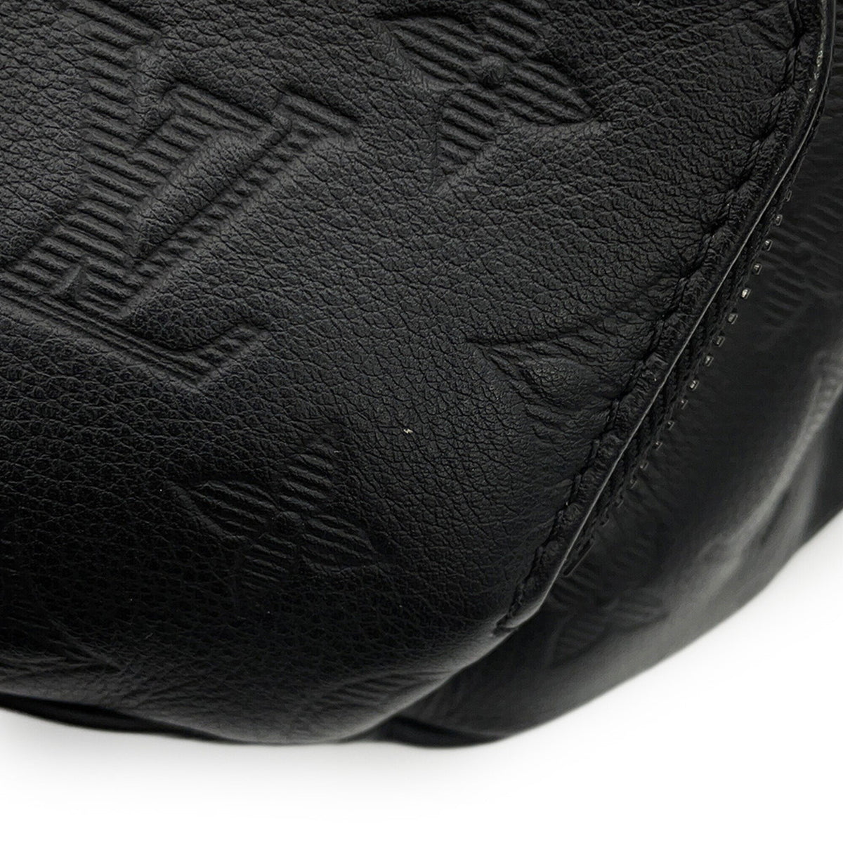 Louis Vuitton Black Noir Monogram Shadow Sling Bag (Pre-Owned)