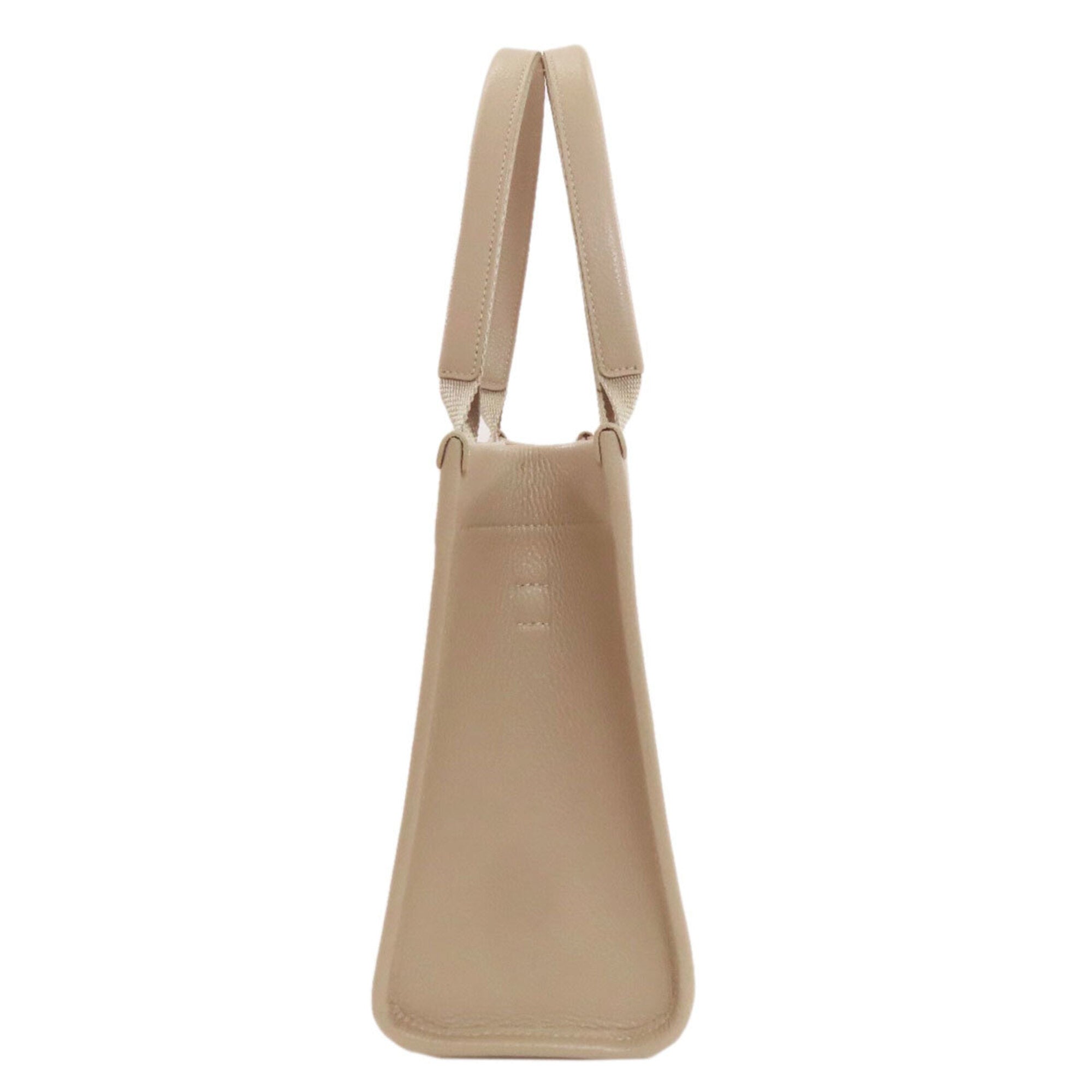 Balenciaga Grayish Leather Handbag (Pre-Owned)