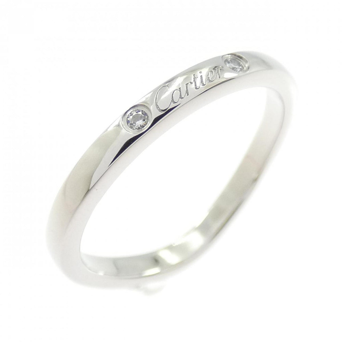 Cartier Platinum 950 Band Ring (Pre-Owned)