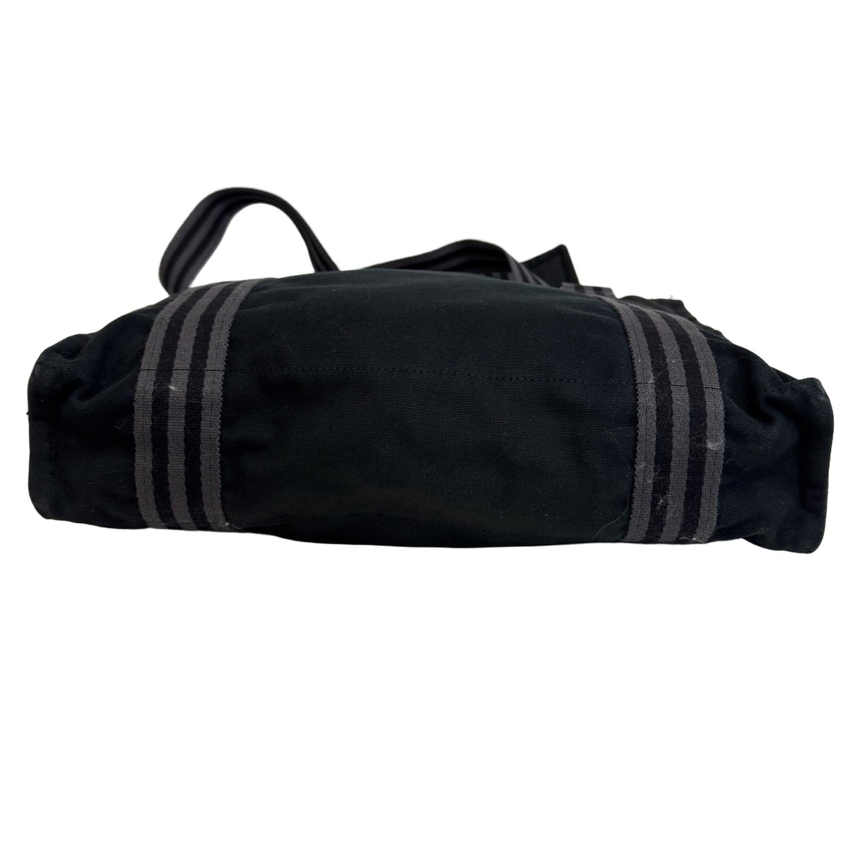 Hermes Black Canvas Shoulder Bag (Pre-Owned)
