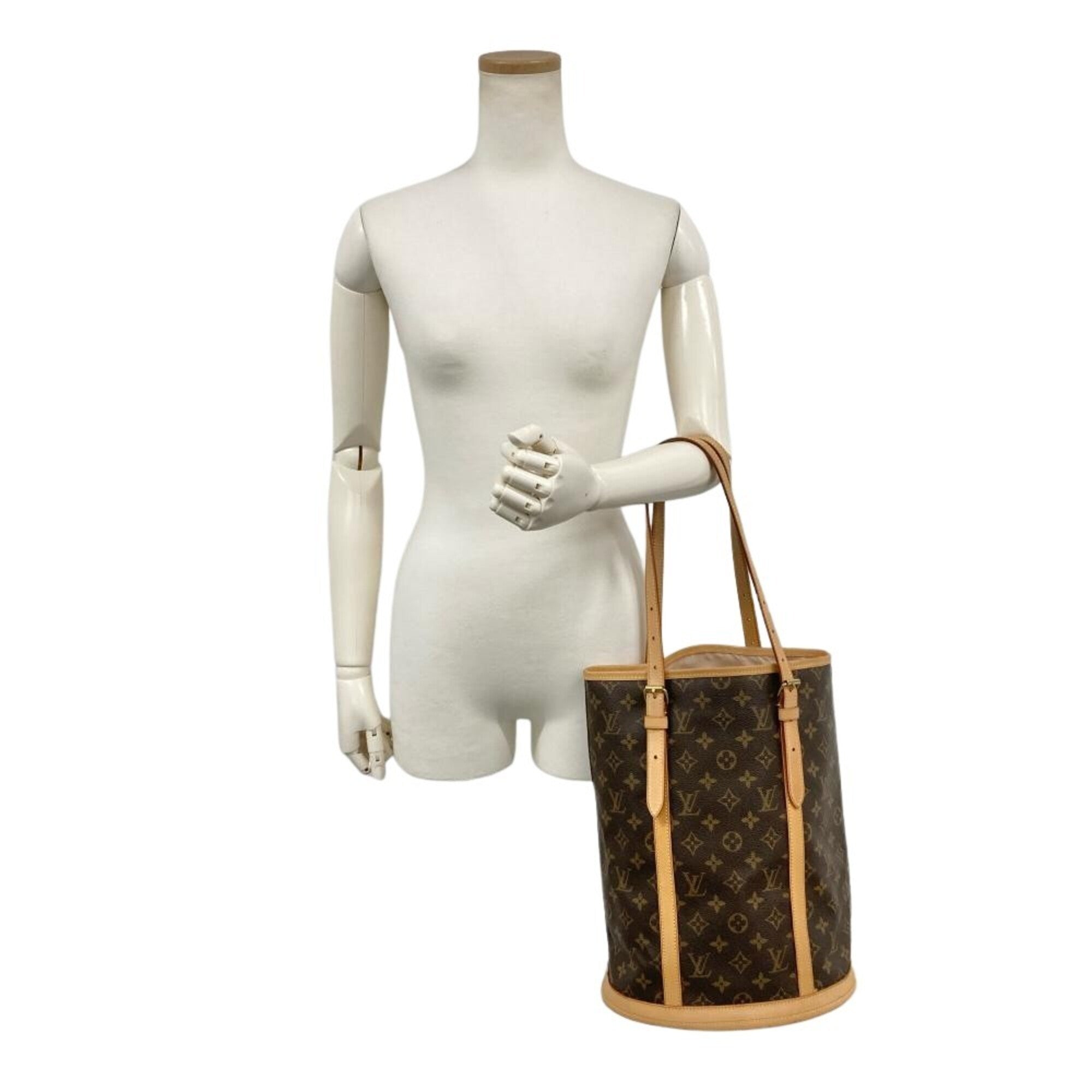 Louis Vuitton Brown Monogram Tote Bag (Pre-Owned)