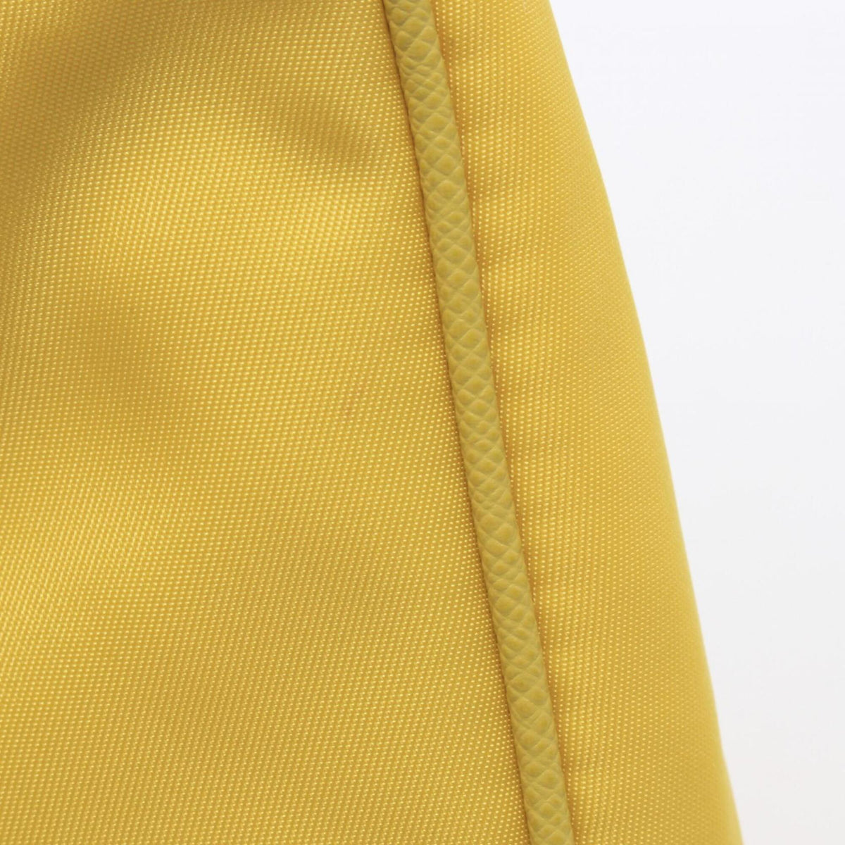 Prada Saffiano Yellow Nylon Leather Handbag (Pre-Owned)