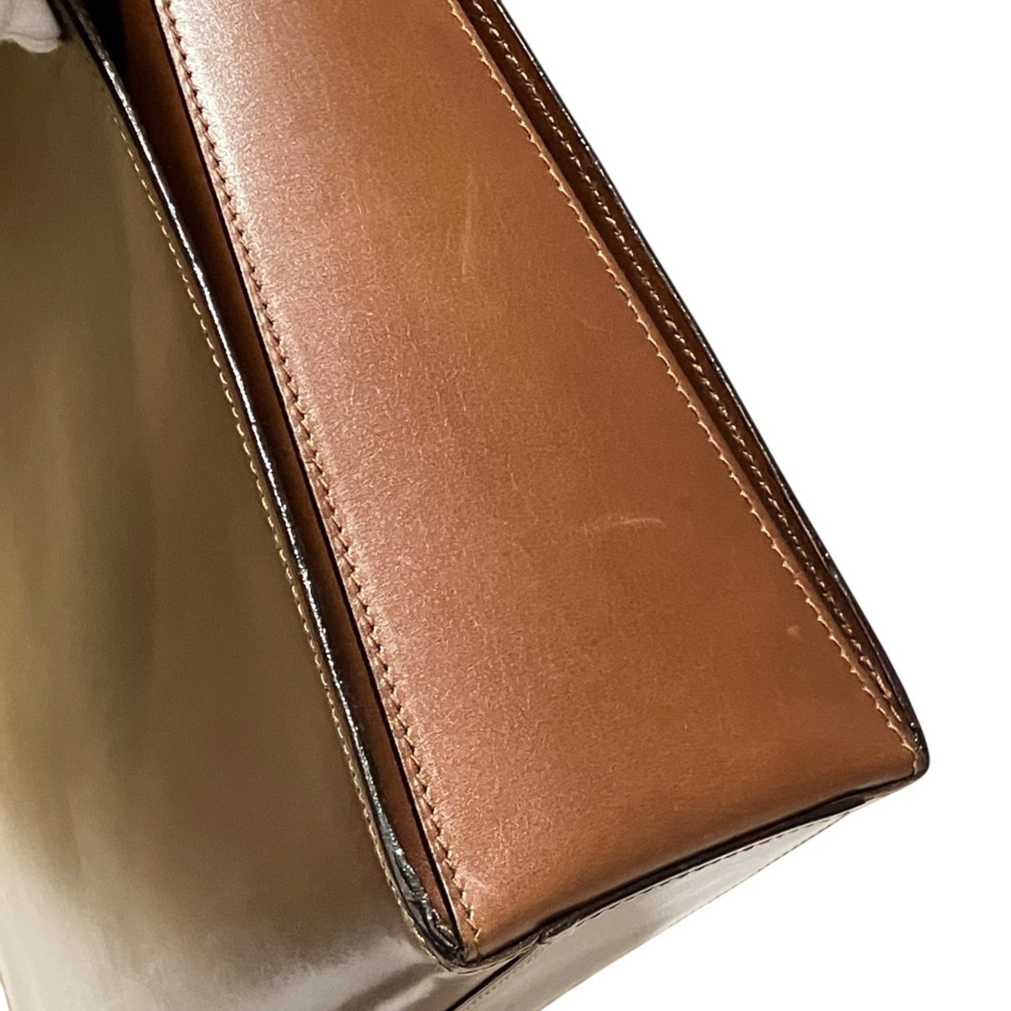 Celine Brown Leather Handbag (Pre-Owned)