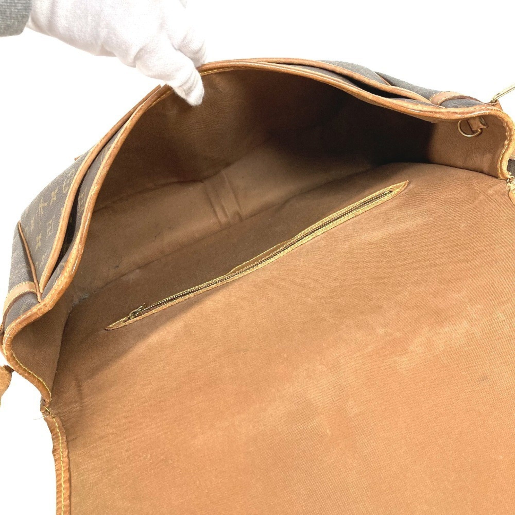 Louis Vuitton Brown Galle Monogram Monogram Messenger Bag Shoulder Bag (Pre-Owned)