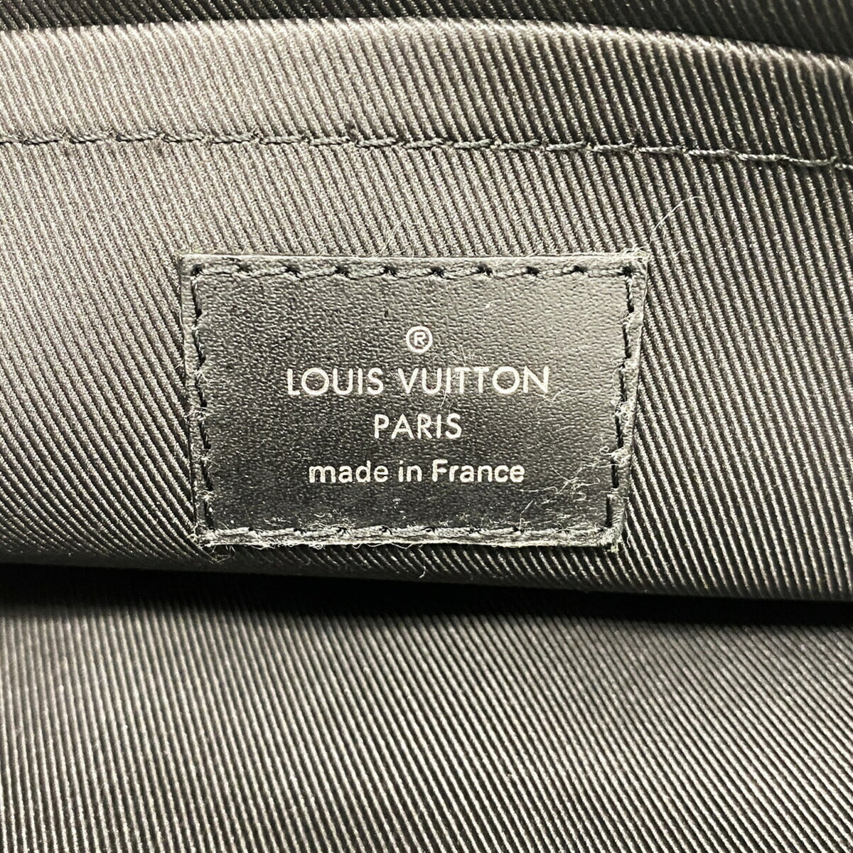 Louis Vuitton Black Brown Clutch Bag (Pre-Owned)