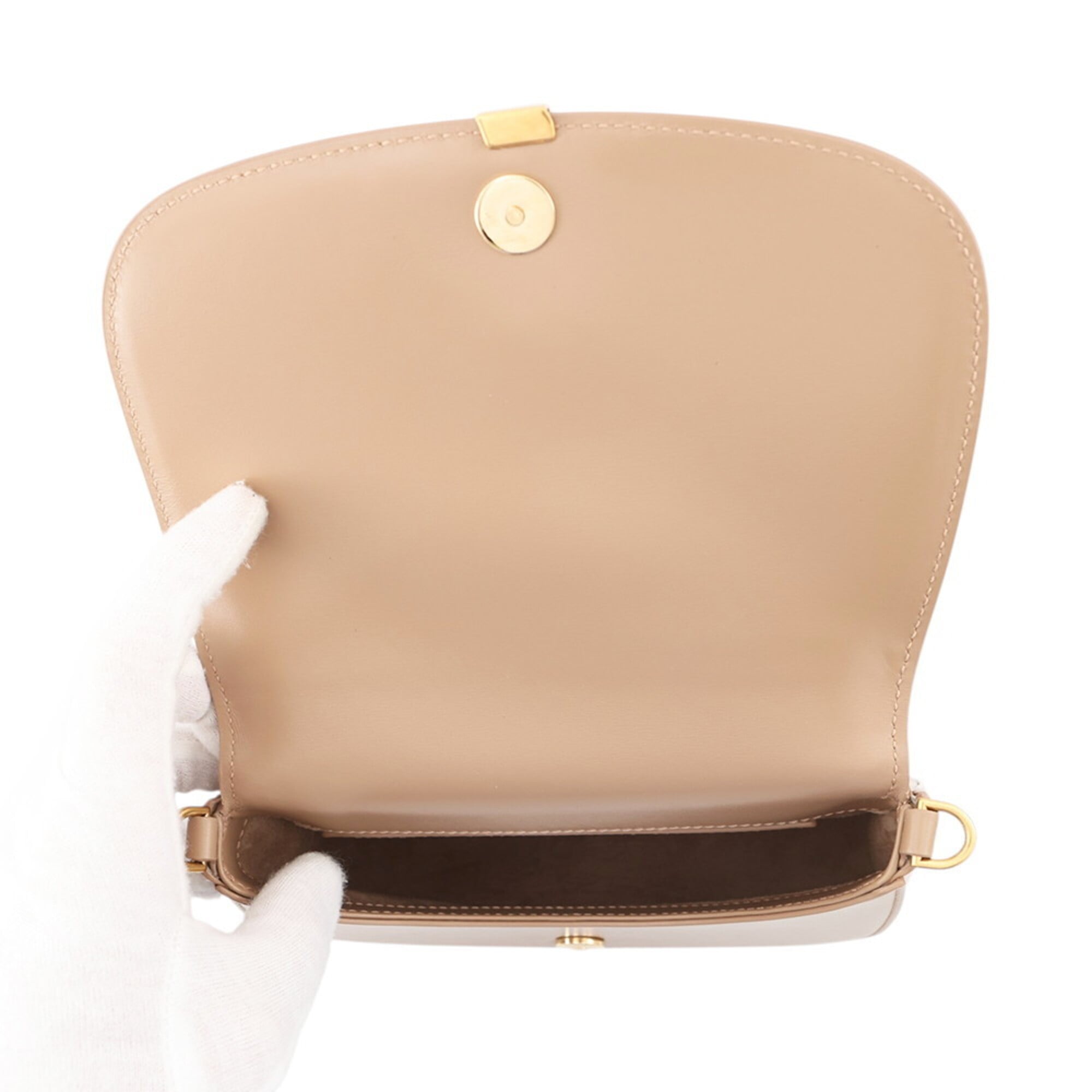 Yves Saint Laurent Beige Leather Handbag (Pre-Owned)