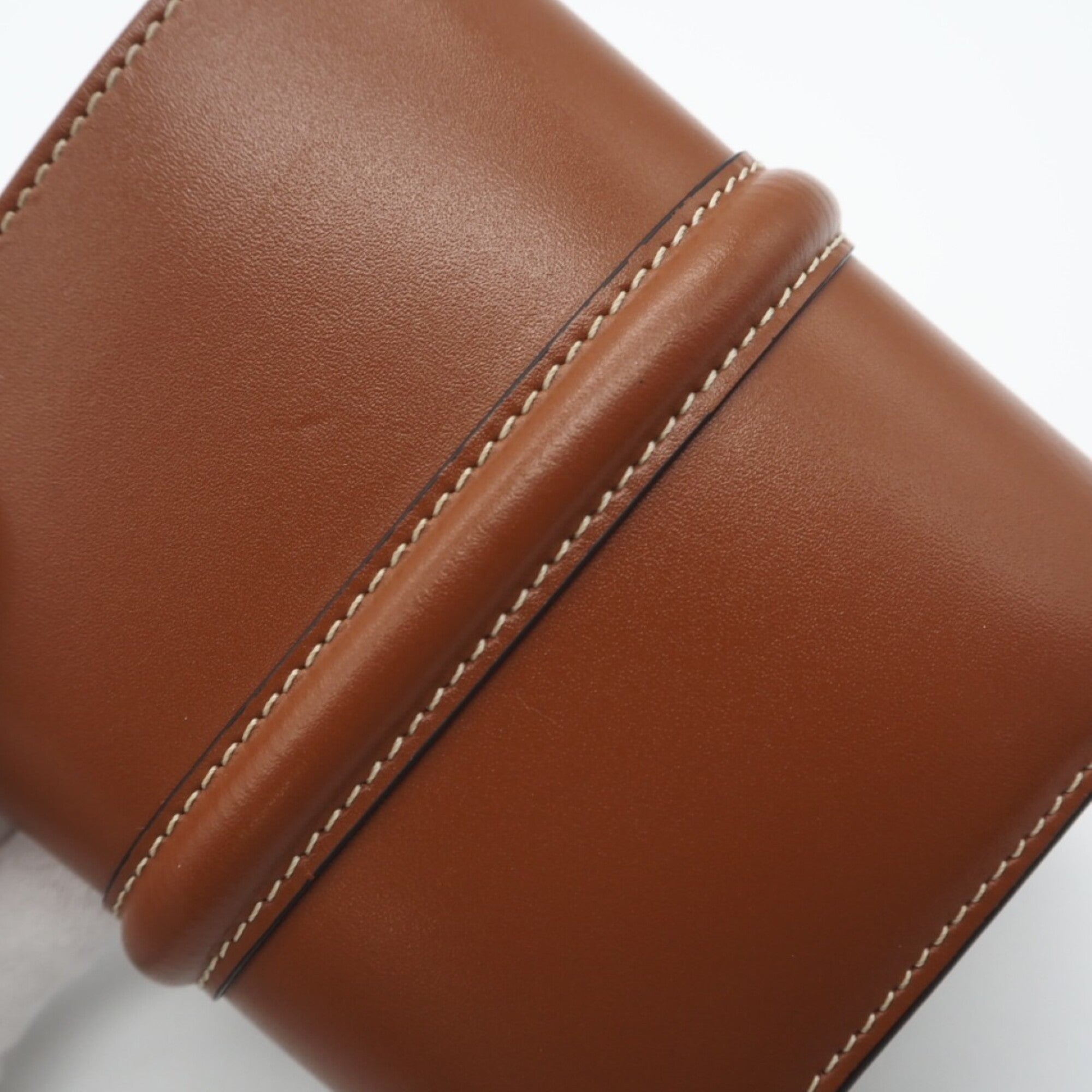 Celine Brown Leather Wallet (Tri-Fold) (Pre-Owned)