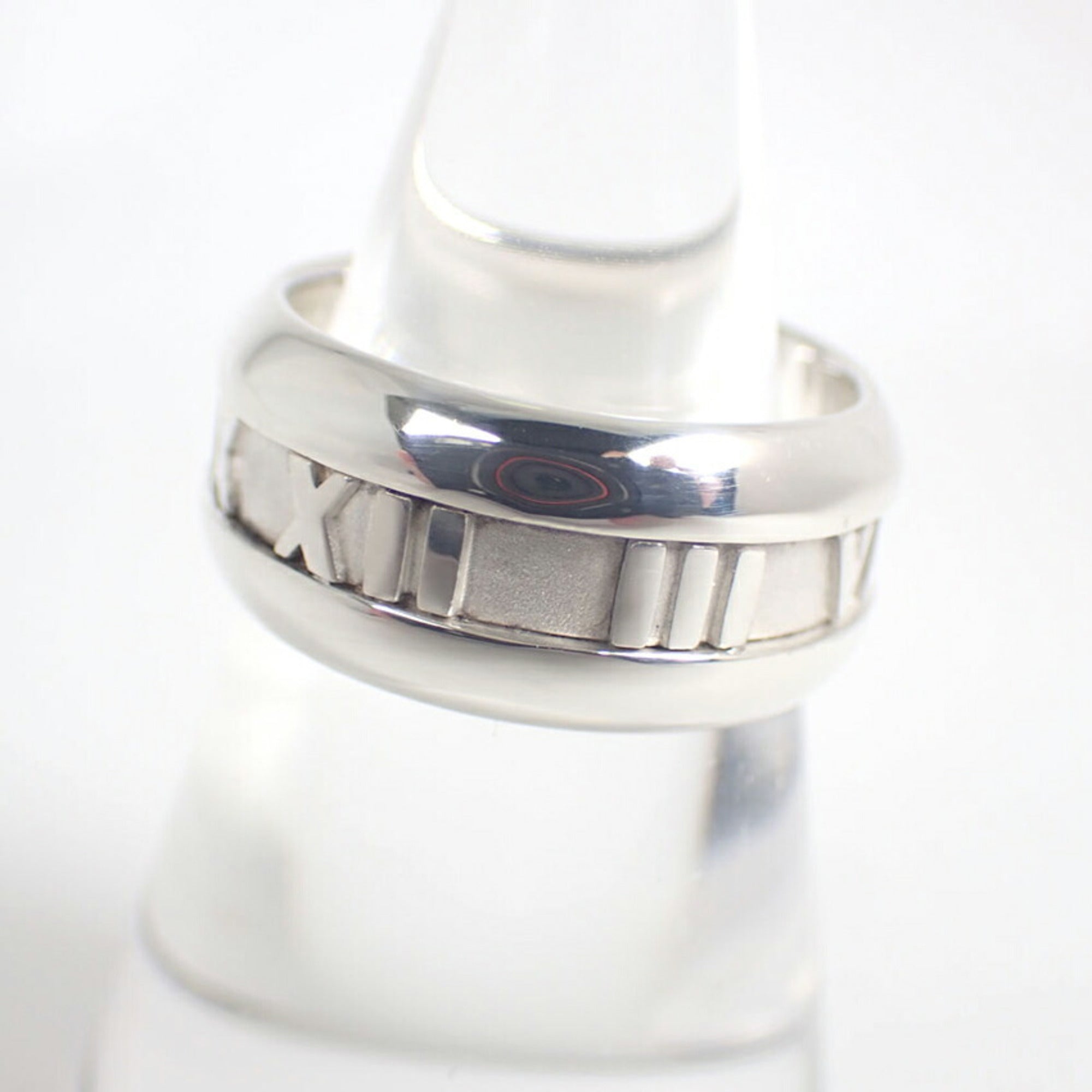 Tiffany Silver Sterling Silver 925 Band Ring (Pre-Owned)