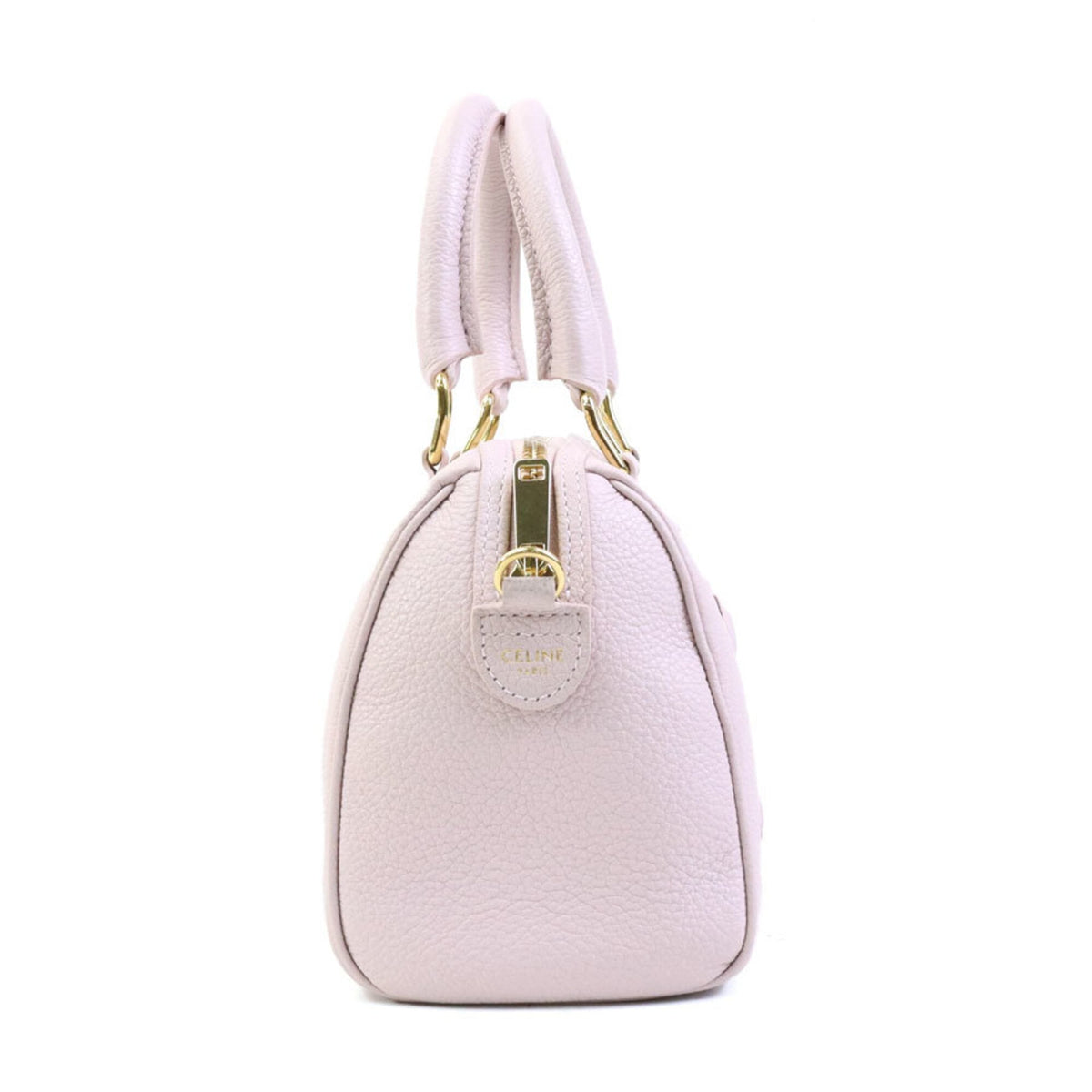 Celine Pink Leather Handbag Shoulder Bag (Pre-Owned)