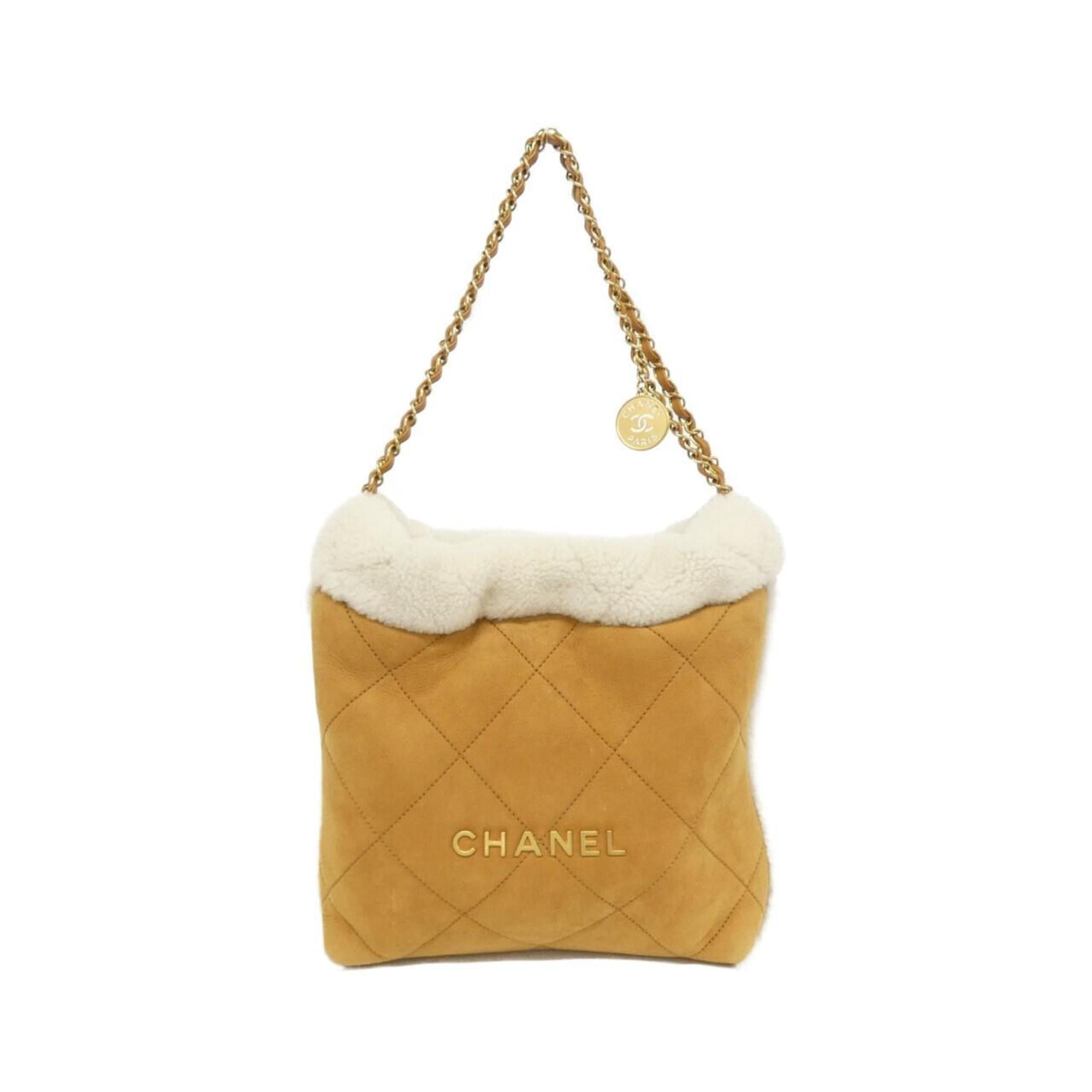 Chanel Beige Handbag (Pre-Owned)