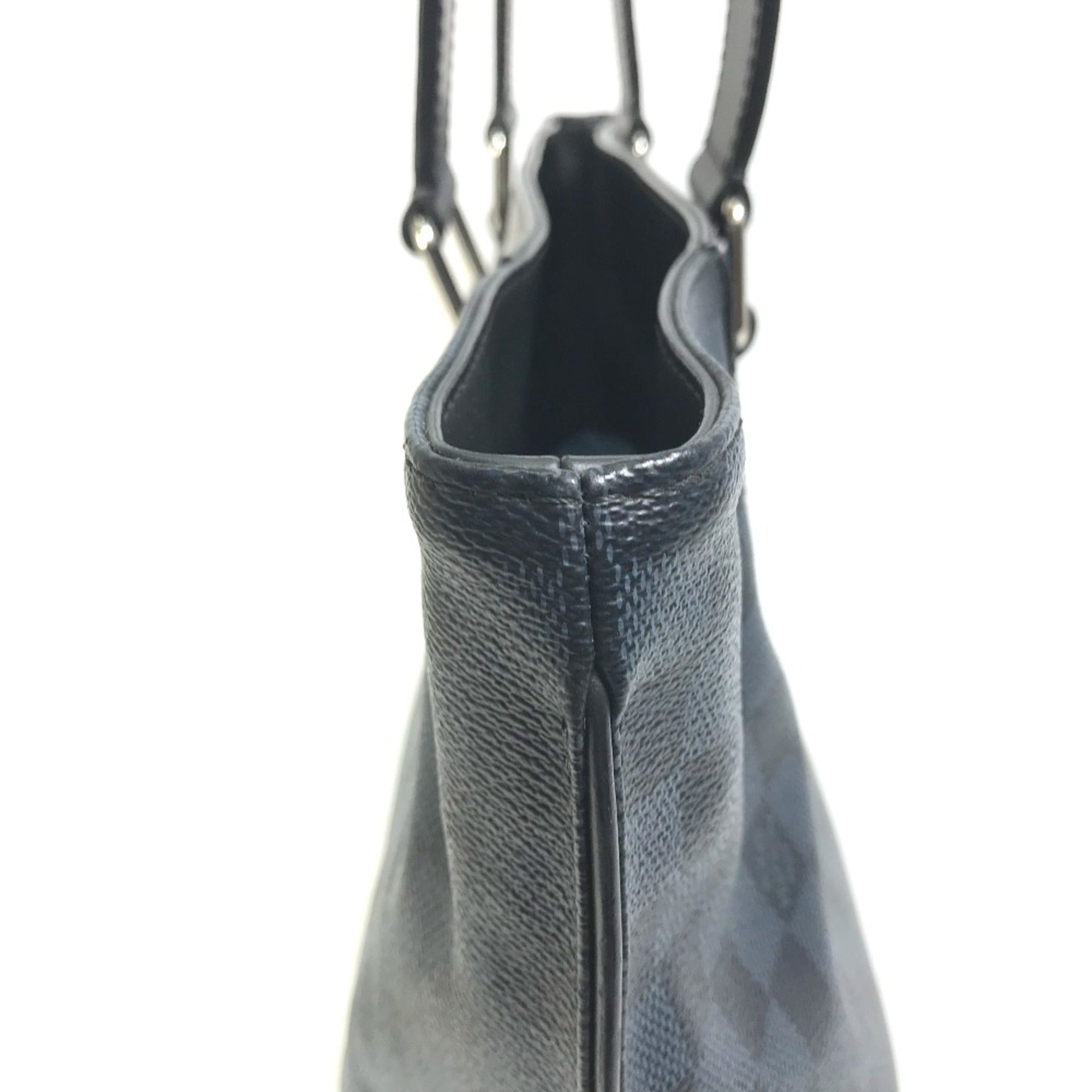 Louis Vuitton Damier Cobalt Black Navy Shoulder Bag Tote Bag (Pre-Owned)