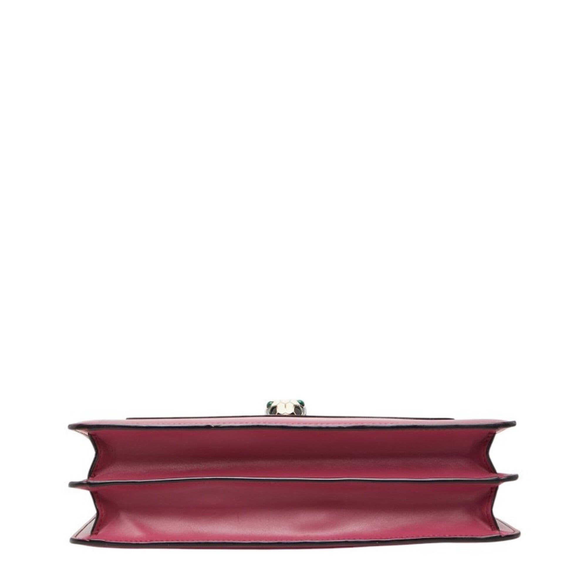 Bvlgari Pink Leather Shoulder Bag (Pre-Owned)