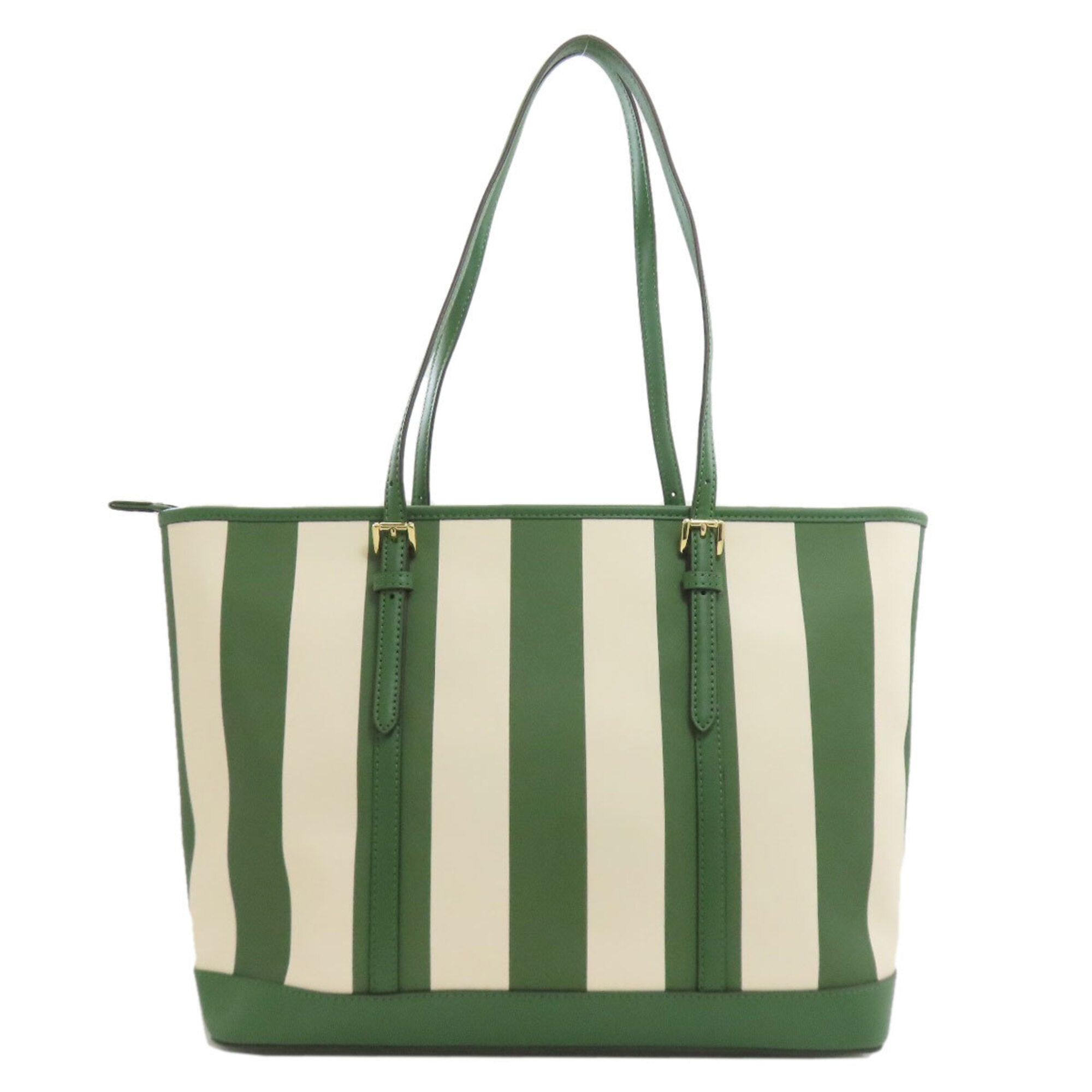 Michael Kors Green Pvc Tote Bag (Pre-Owned)