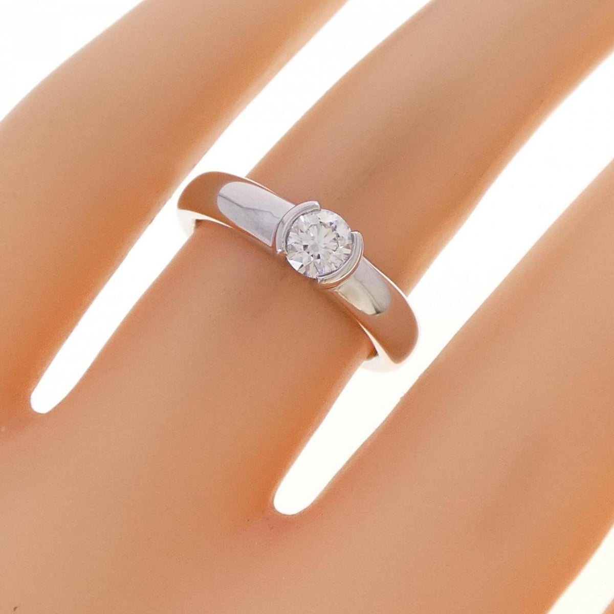 Tiffany Platinum 950 Band Ring (Pre-Owned)