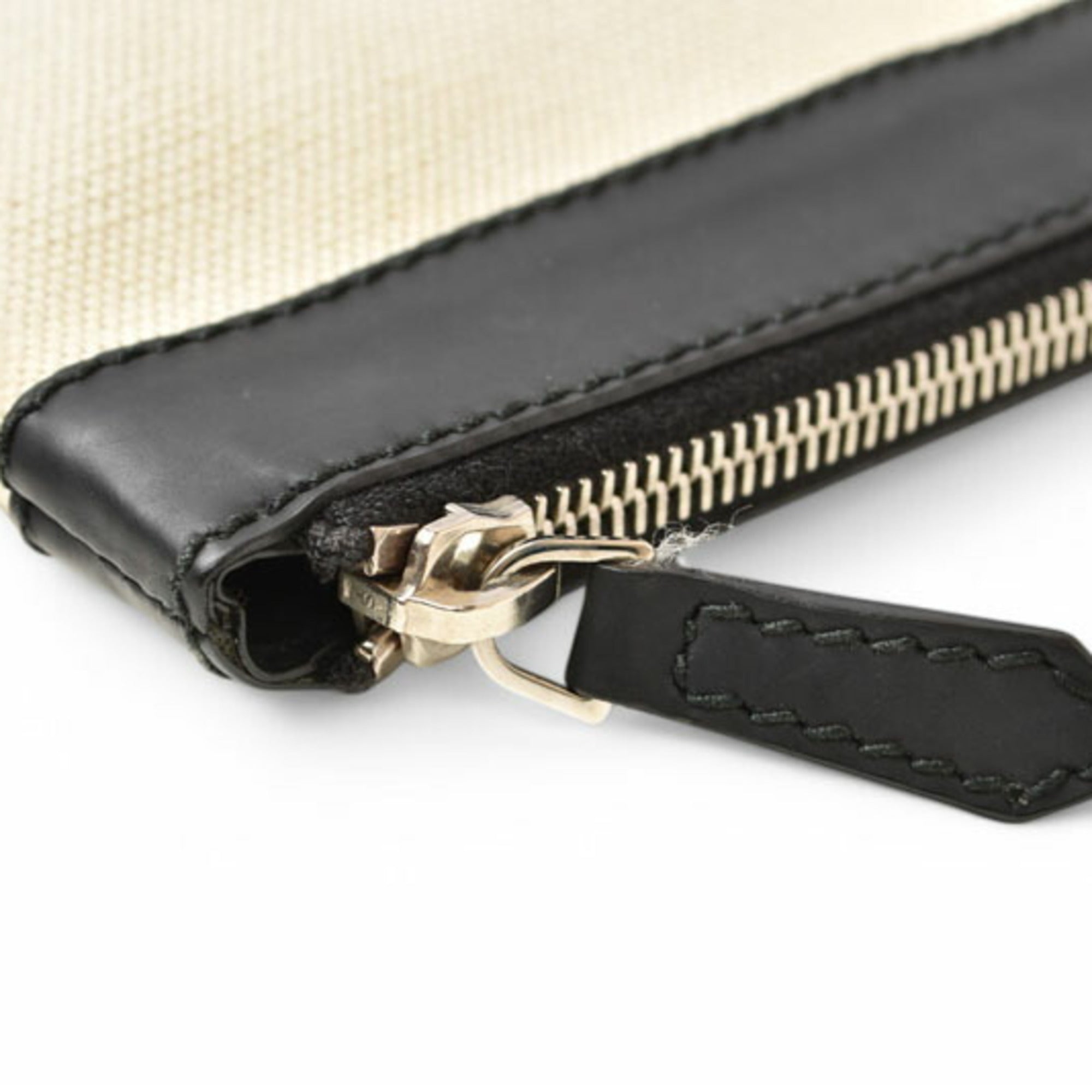 Balenciaga Black Canvas Clutch Bag Pouch (Pre-Owned)