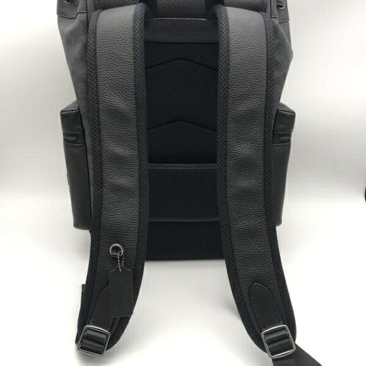 Coach Black Blue Signature Line Backpack (Pre-Owned)